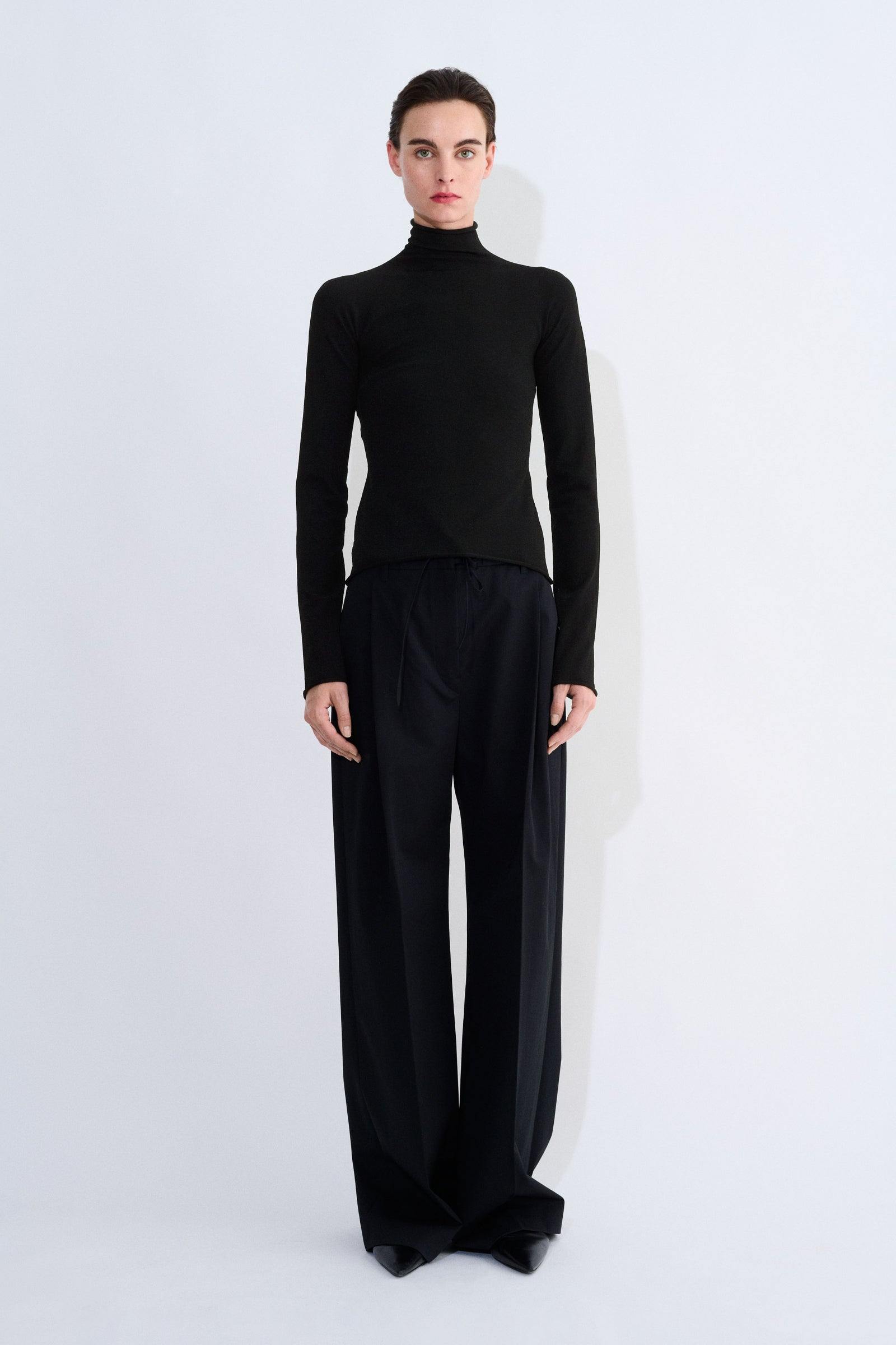 Pamir, Black, Hose - Lindner Fashion