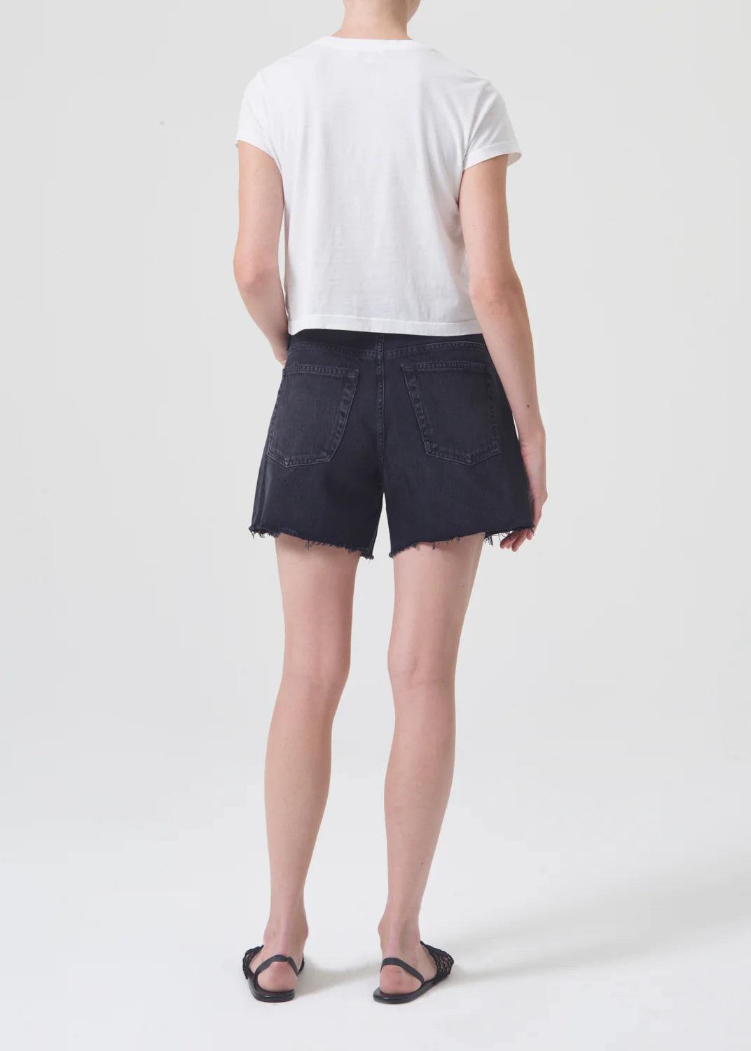 Parker Long, Mid Rise Straight, Fright, Shorts - Lindner Fashion