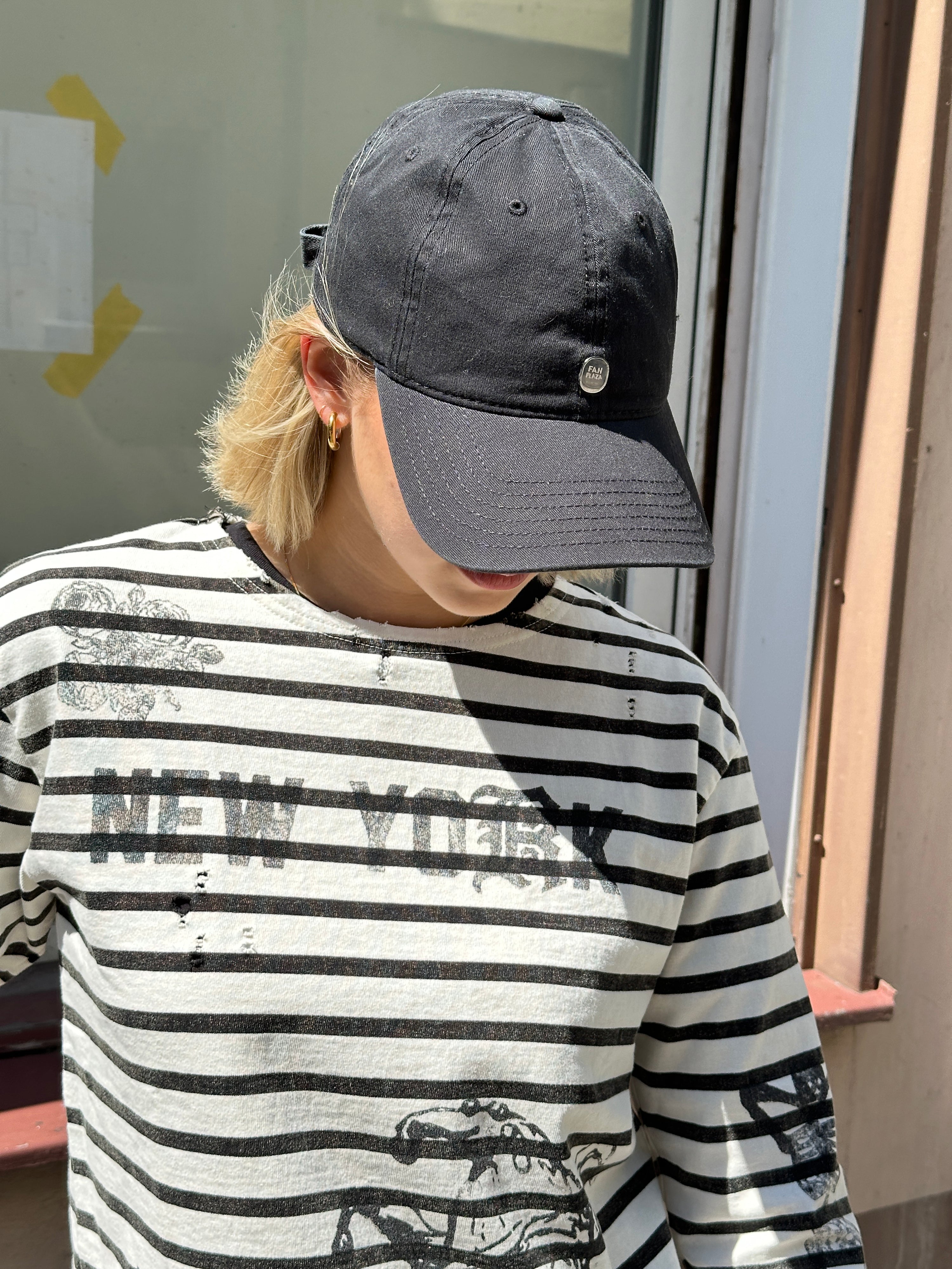 Plaza, Washed Black, Baseball-Cap - Lindner Fashion