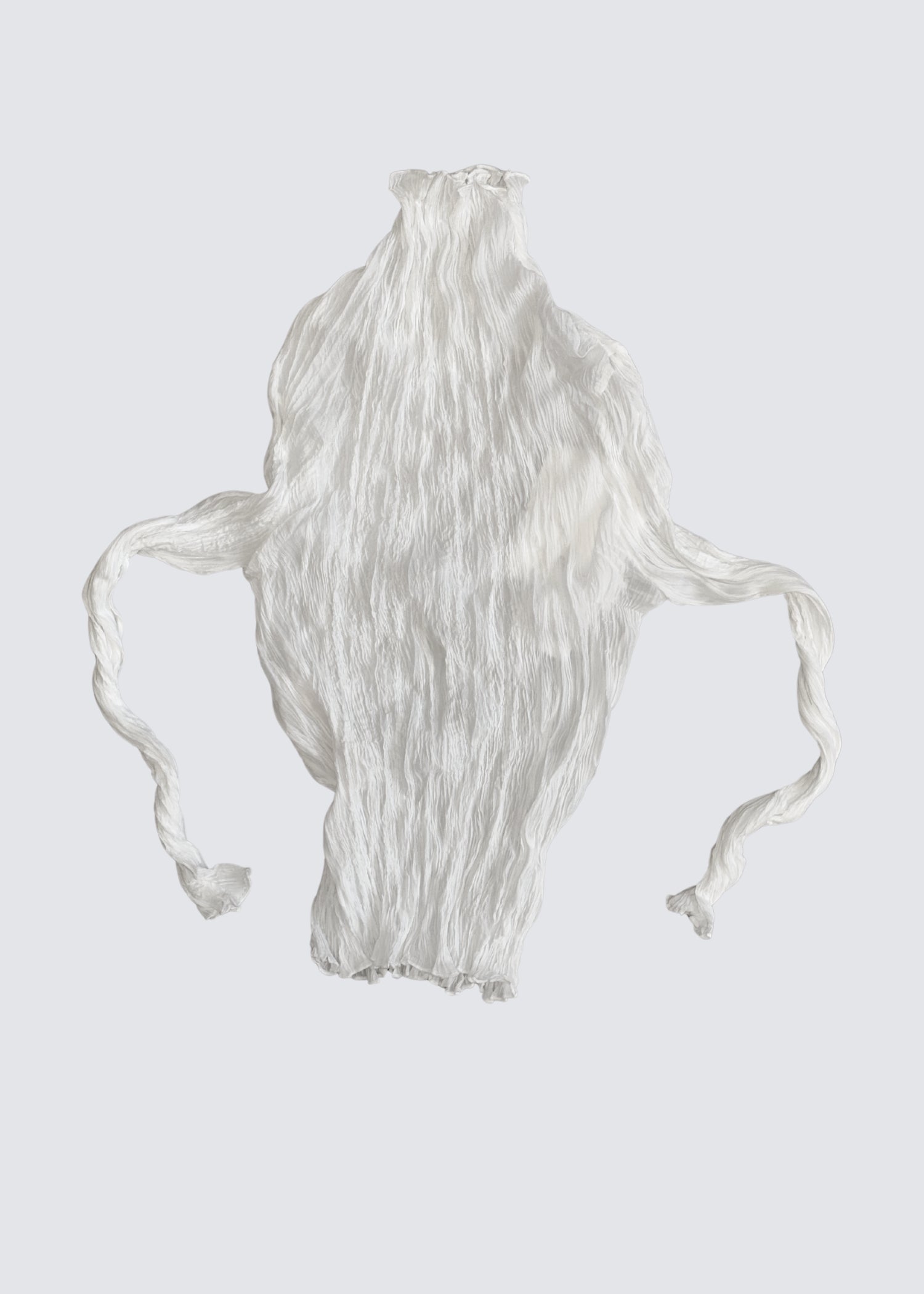 Plissee, White, Langarm - Lindner Fashion