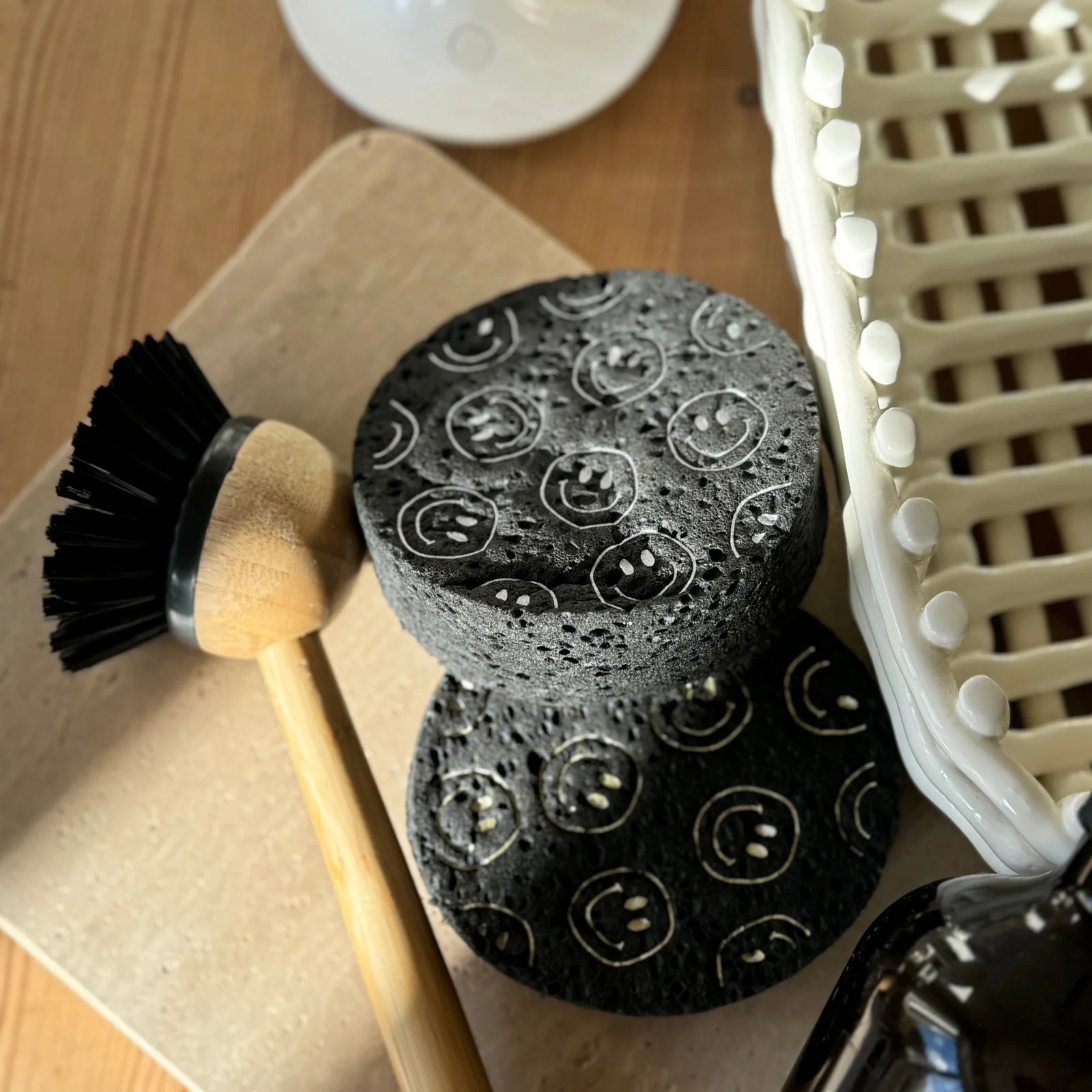 Pop Up, Smile/Silber, Schwamm - Lindner Fashion