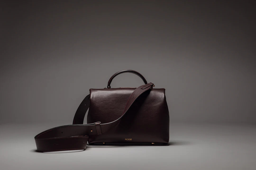 Poshy, Bordeaux/Gold, Bag - Lindner Fashion