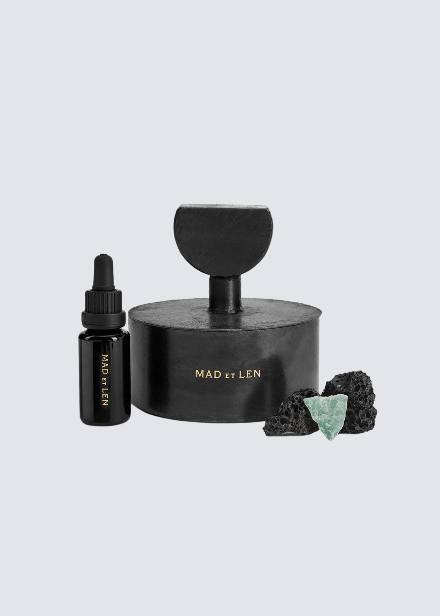 Pot Pourri Mineral, Cypres De Max, Lava Green - Lindner Fashion