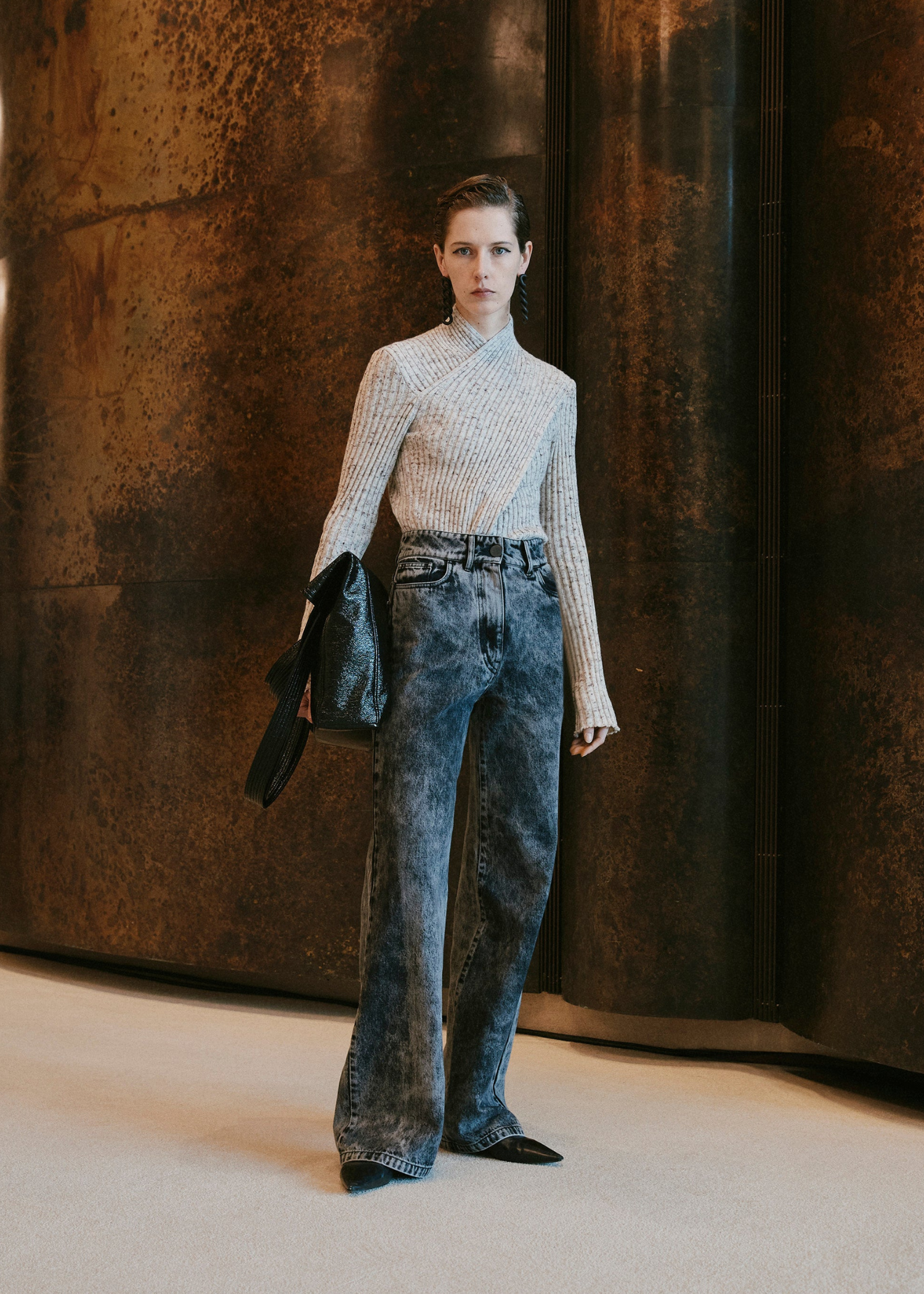 Presca, Arctic/Grey Denim, Jeans - Lindner Fashion