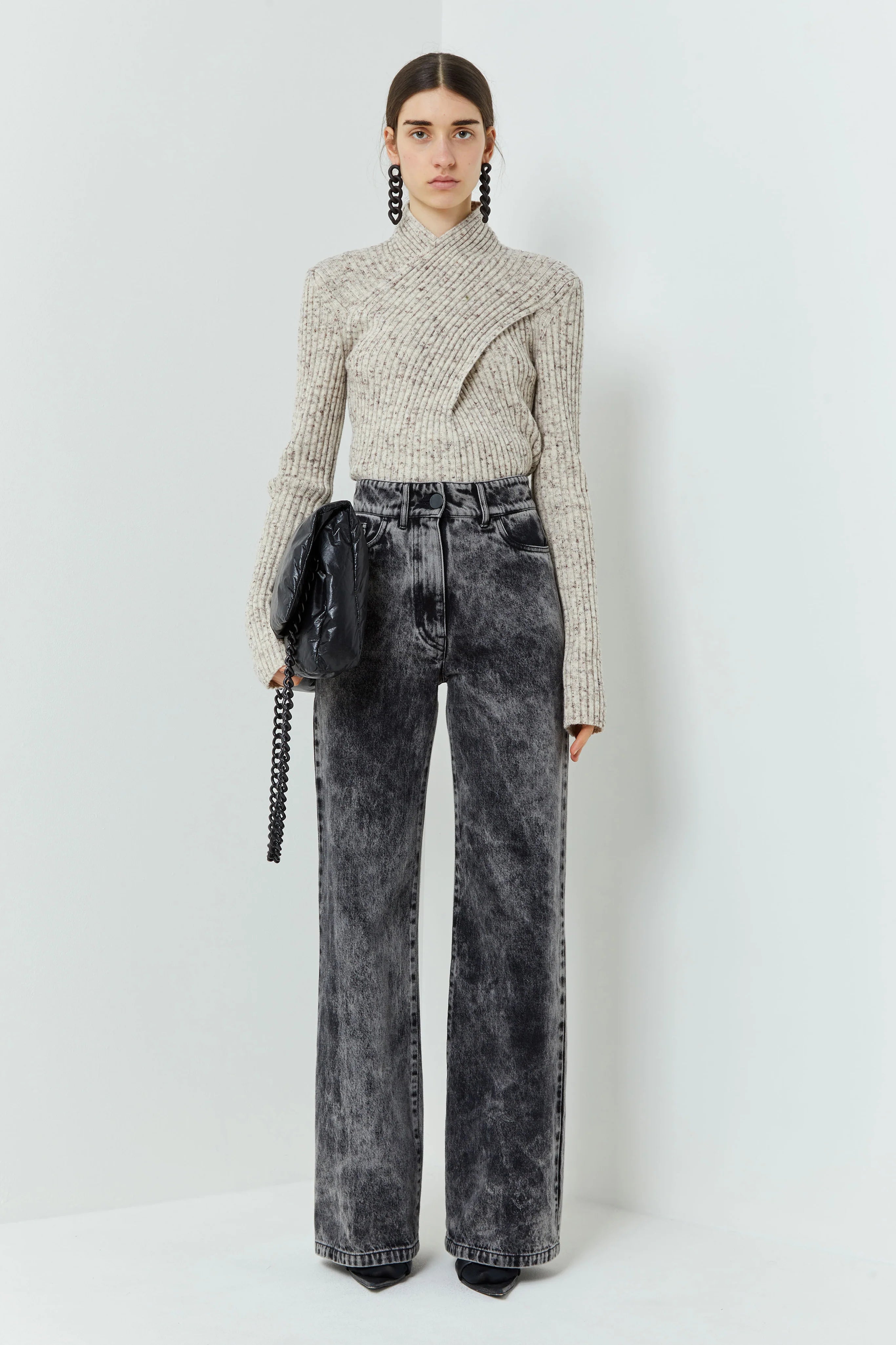 Presca, Arctic/Grey Denim, Jeans - Lindner Fashion
