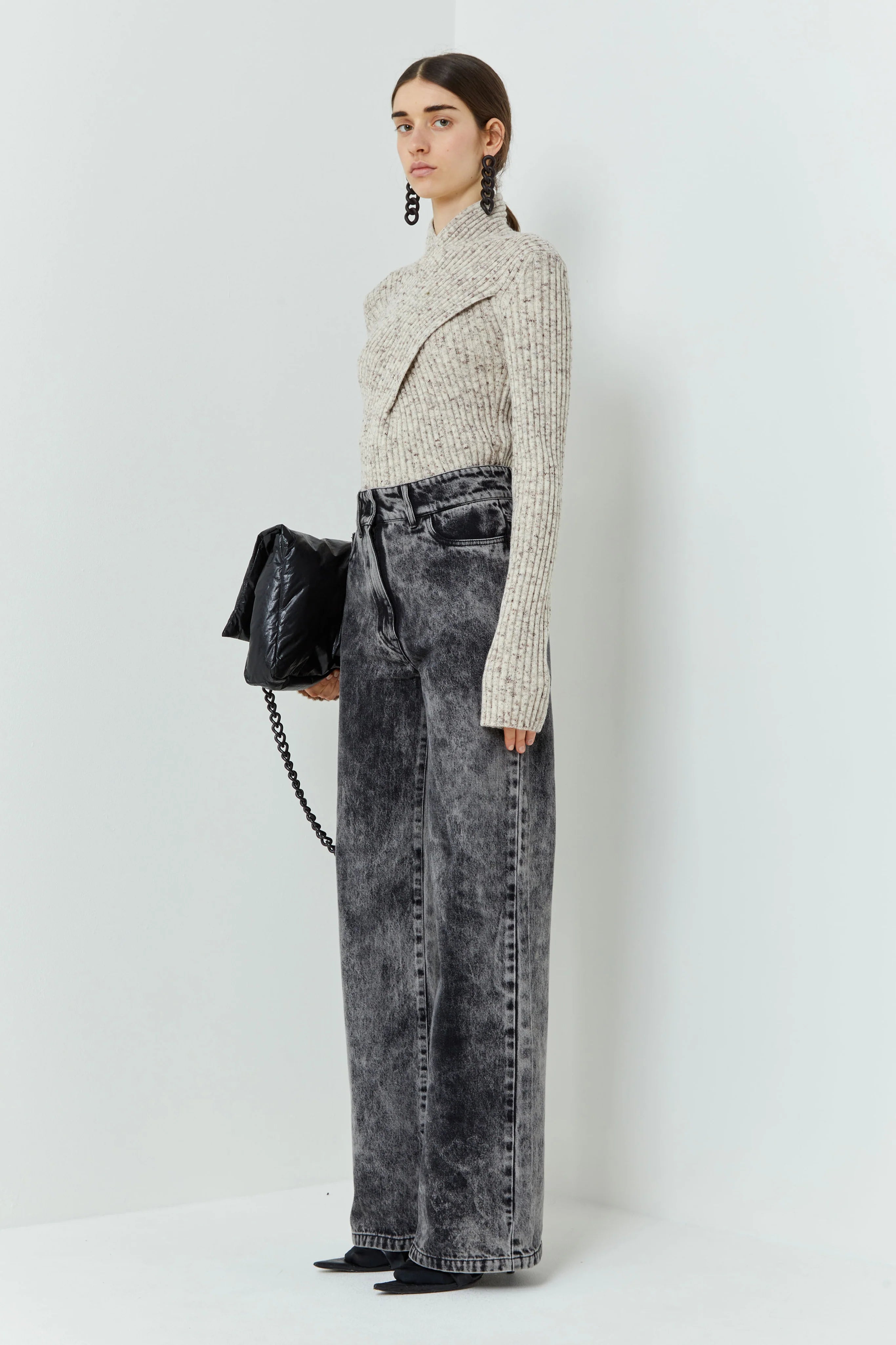 Presca, Arctic/Grey Denim, Jeans - Lindner Fashion