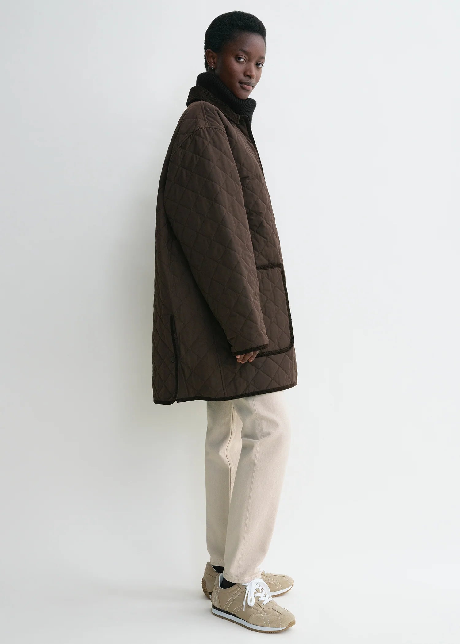 Quilted Barn, Espresso, Jacket - Lindner Fashion