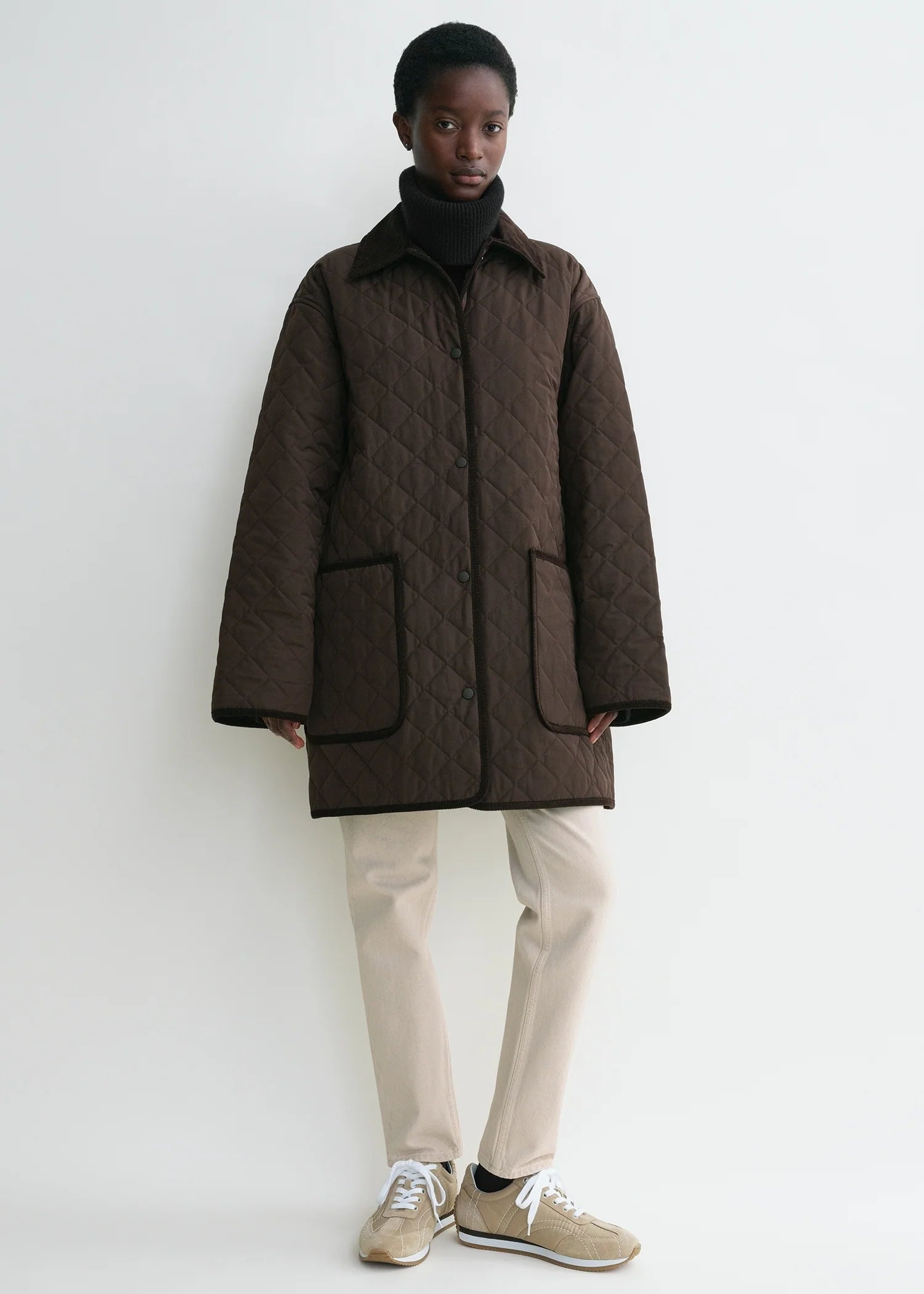 Quilted Barn, Espresso, Jacket - Lindner Fashion