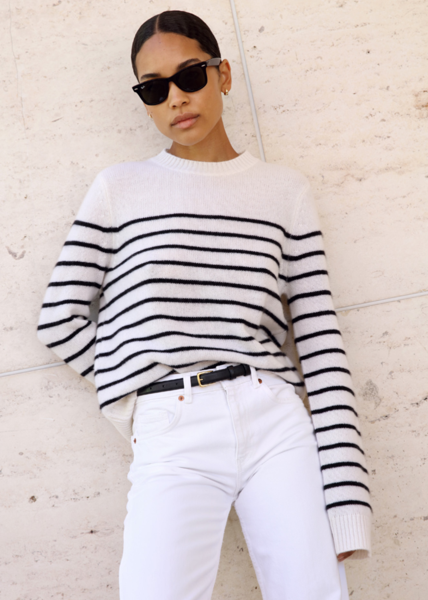Rae, Stripe, Pullover - Lindner Fashion