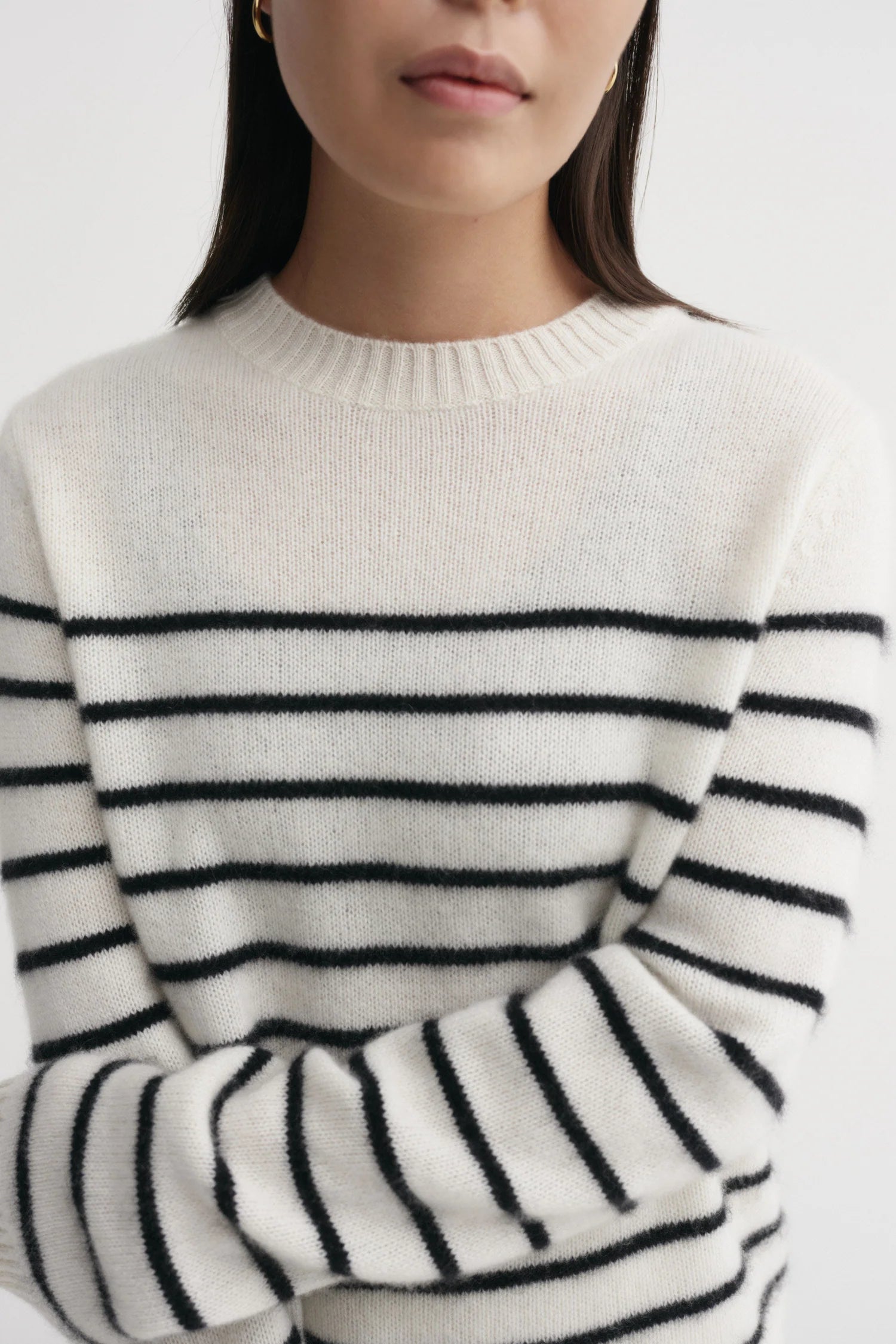 Rae, Stripe, Pullover - Lindner Fashion