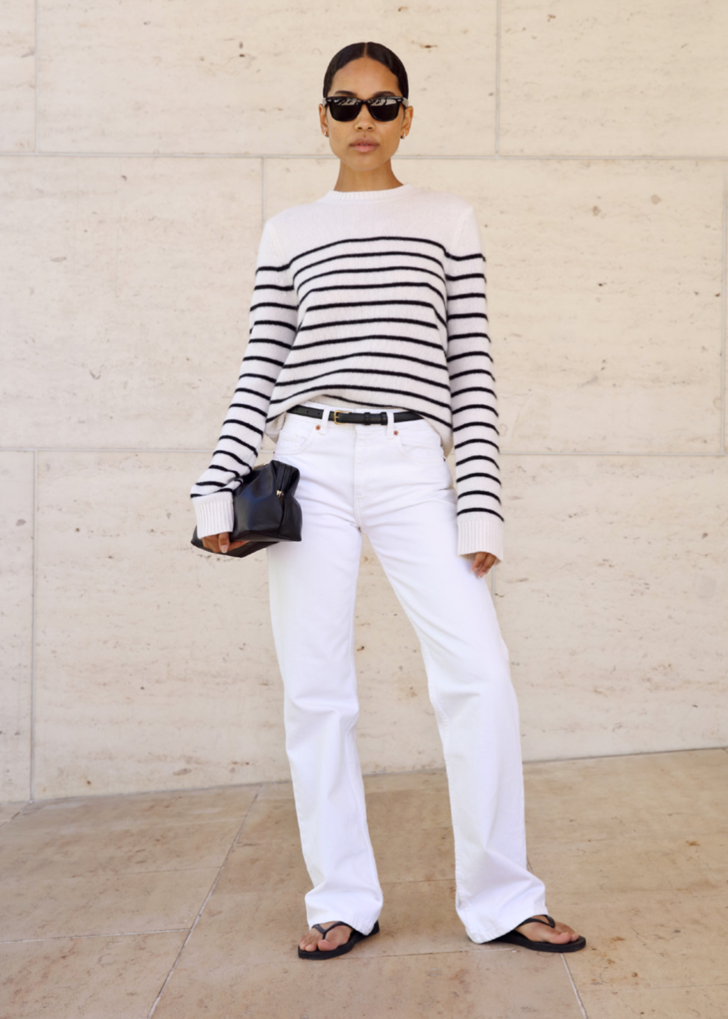 Rae, Stripe, Pullover - Lindner Fashion