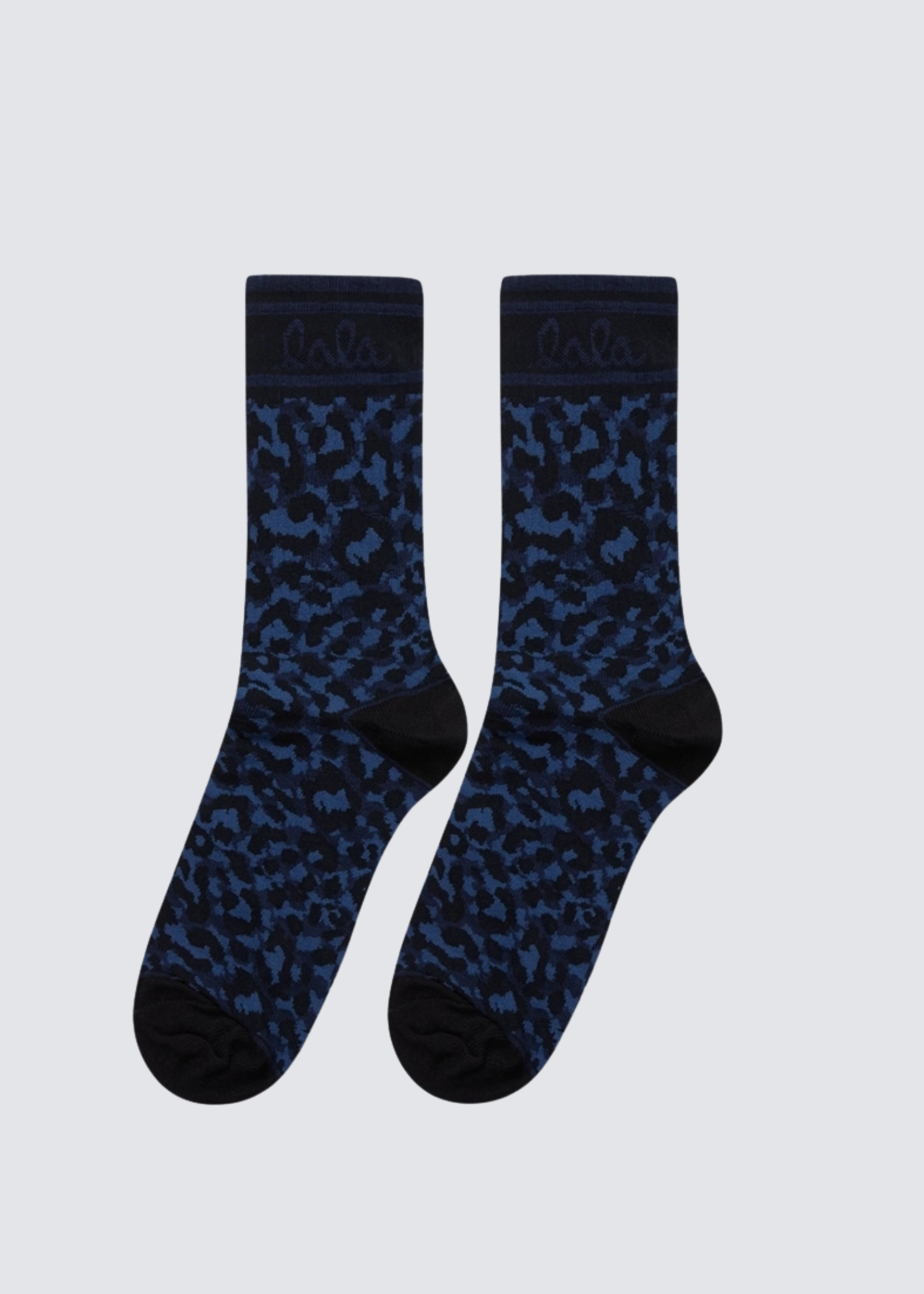 Sanira, Dark Navy Leo, Socken - Lindner Fashion