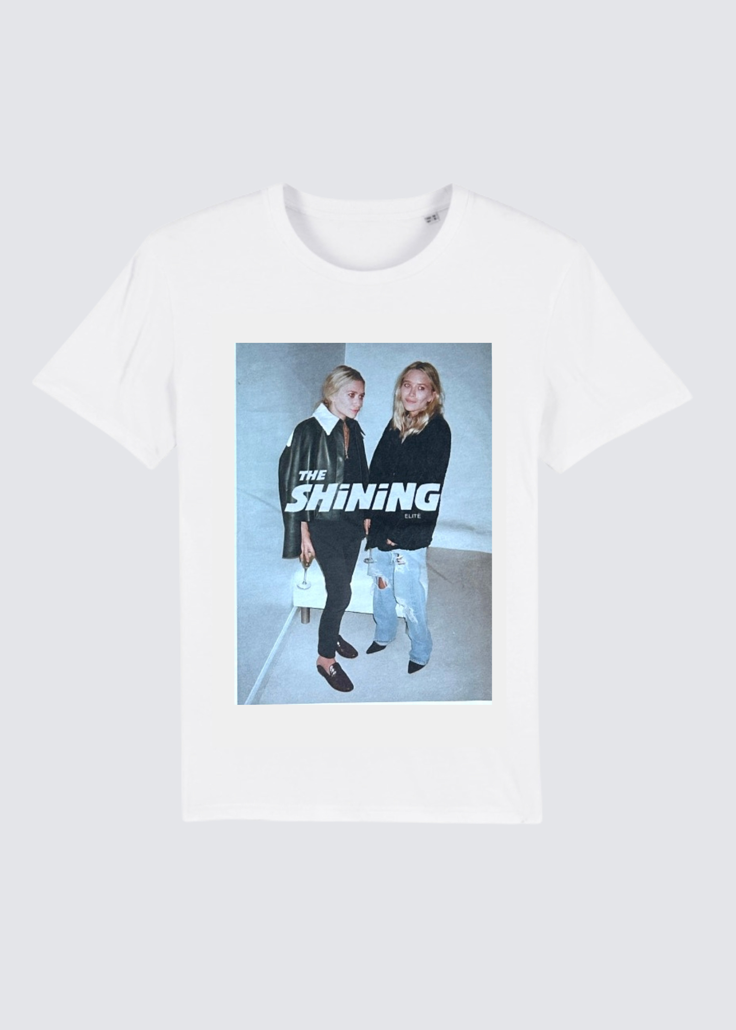 Shin, White, T-Shirt - Lindner Fashion