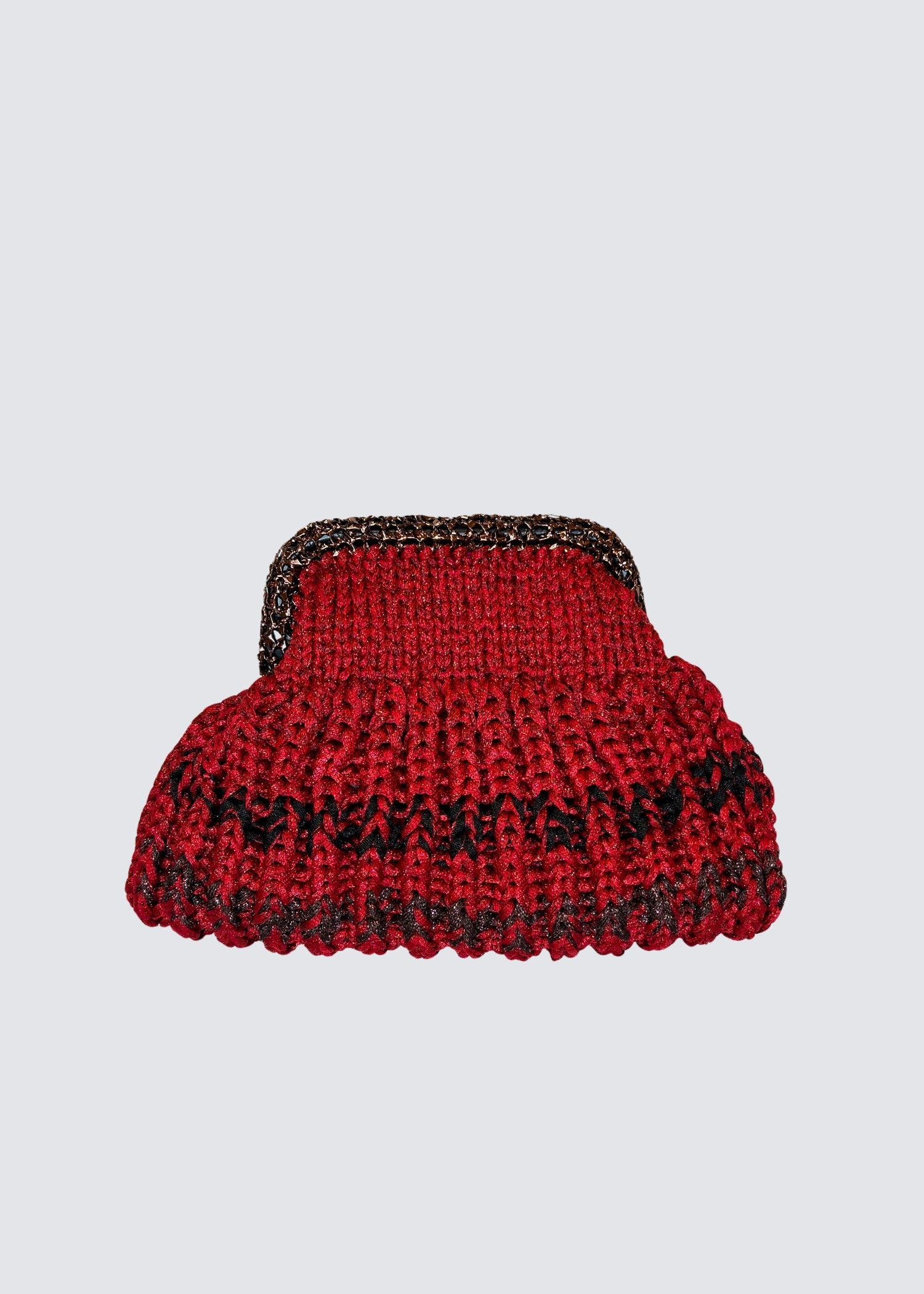 Sis, Dark Red, Clutch - Lindner Fashion