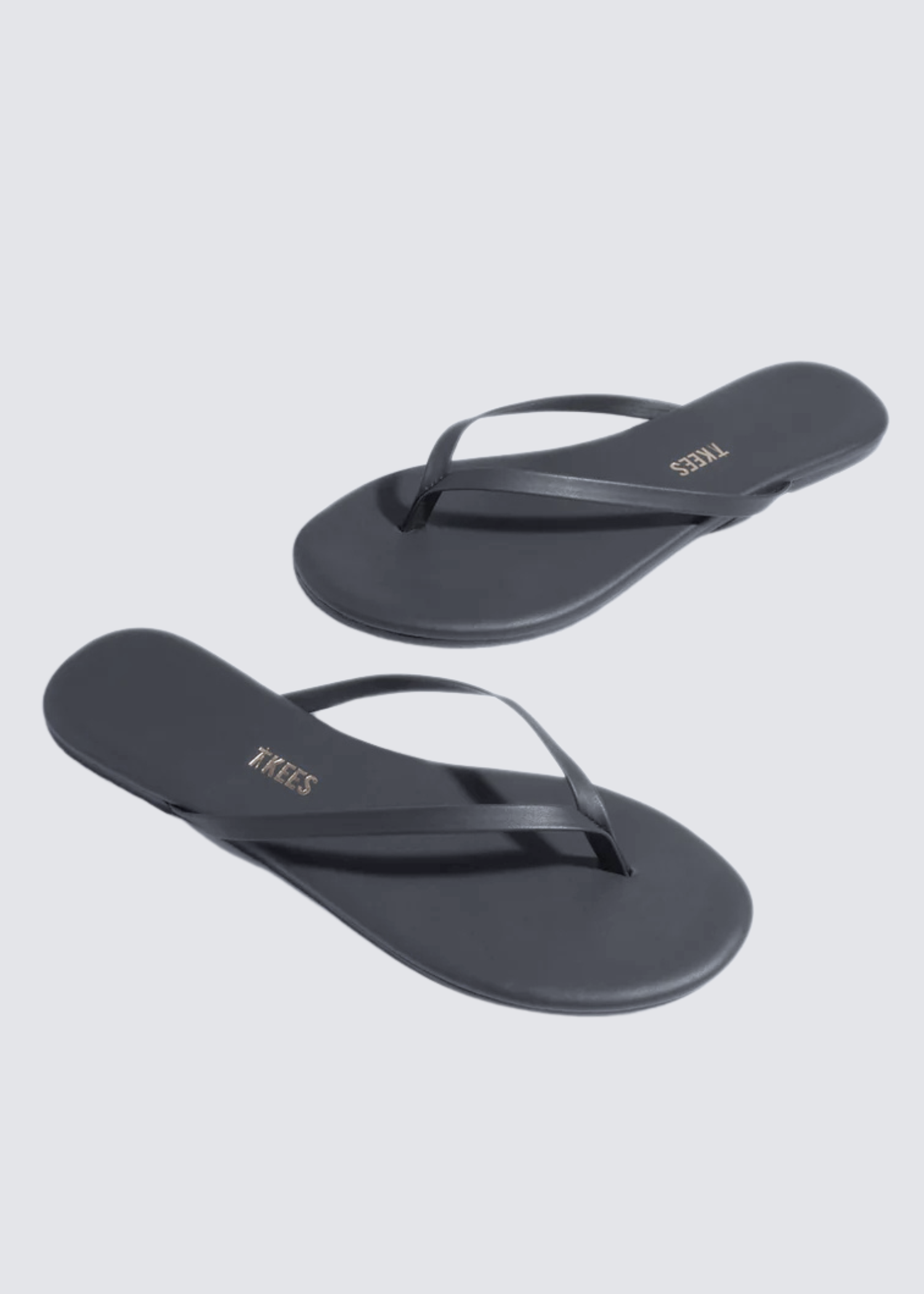 Solids, Washed Black, Flip Flop - Lindner Fashion