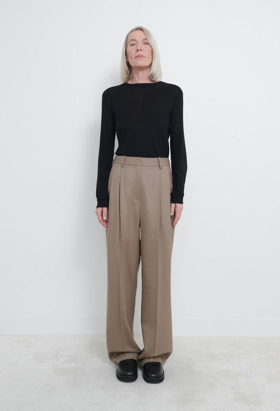 Solo, Brown, Hose - Lindner Fashion