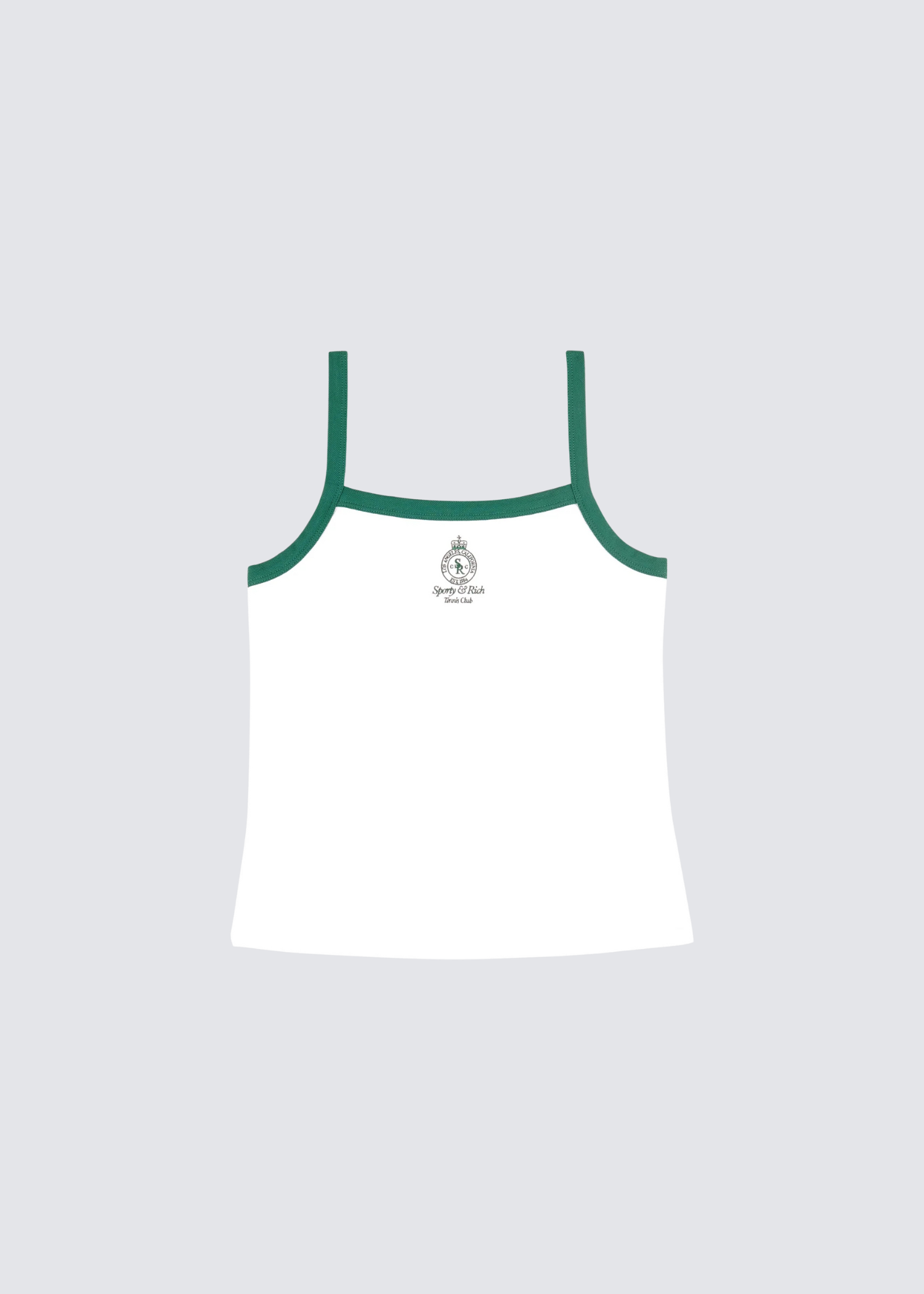 Sporty&Rich weißes Top aus Baumwolle - Flatshot