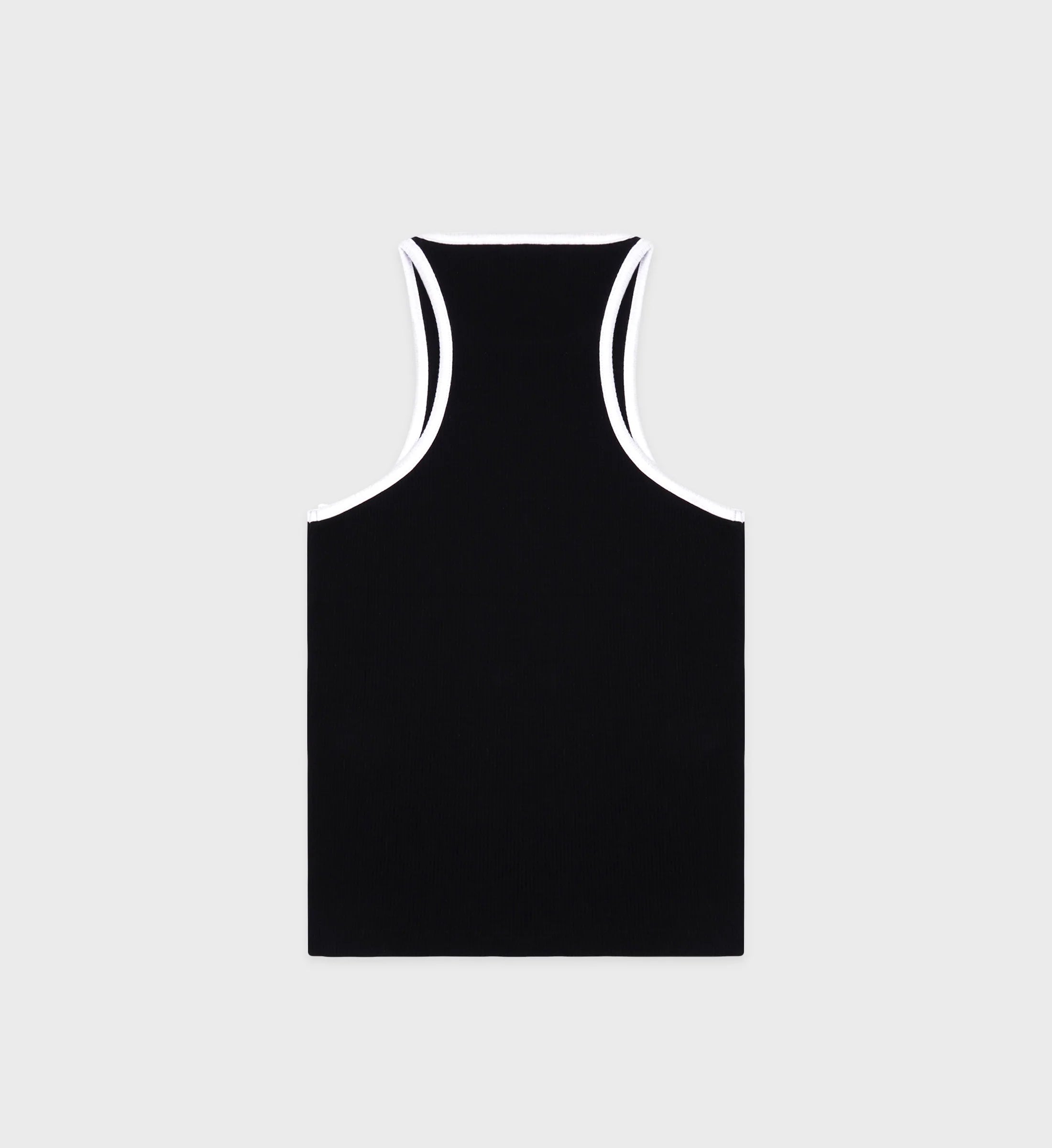 SRHWC Rib Tank, Black, Tanktop - Lindner Fashion