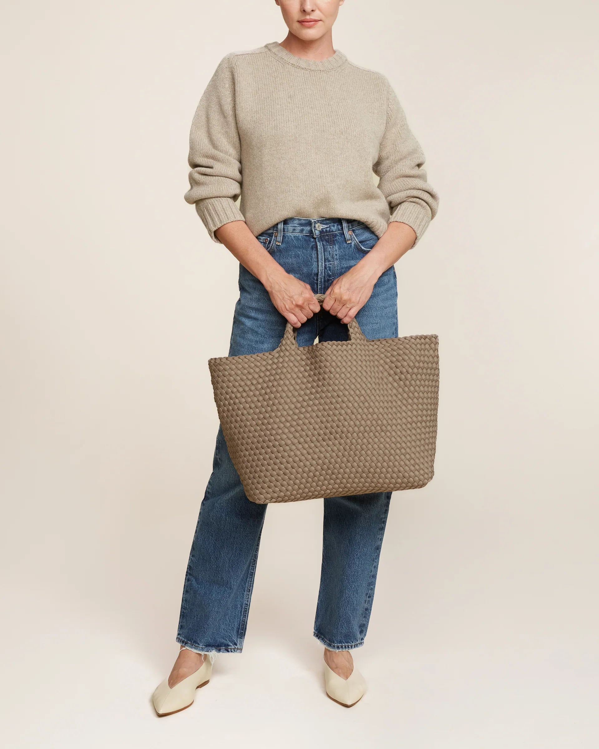 St. Barth, Cashmere, Large Bag - Lindner Fashion