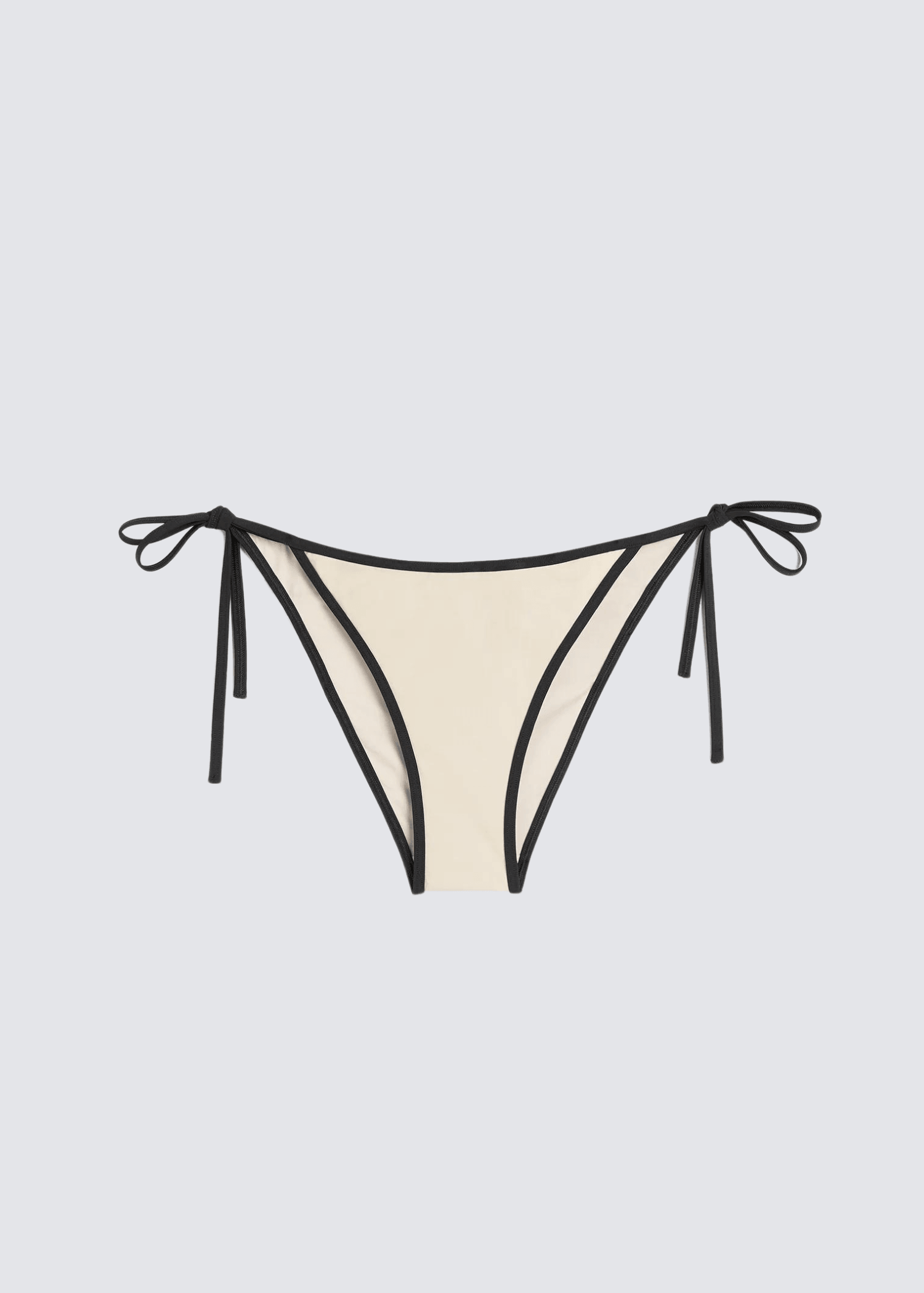 Stripe Edge, Light Hay, Bikini Bottom - Lindner Fashion