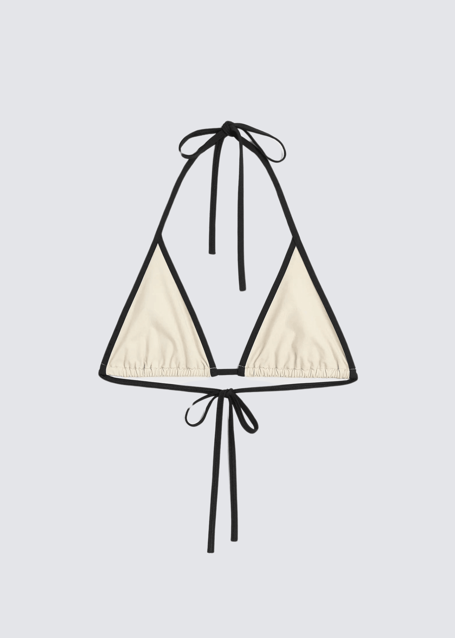 Stripe Edge, Light Hay, Bikini Top - Lindner Fashion