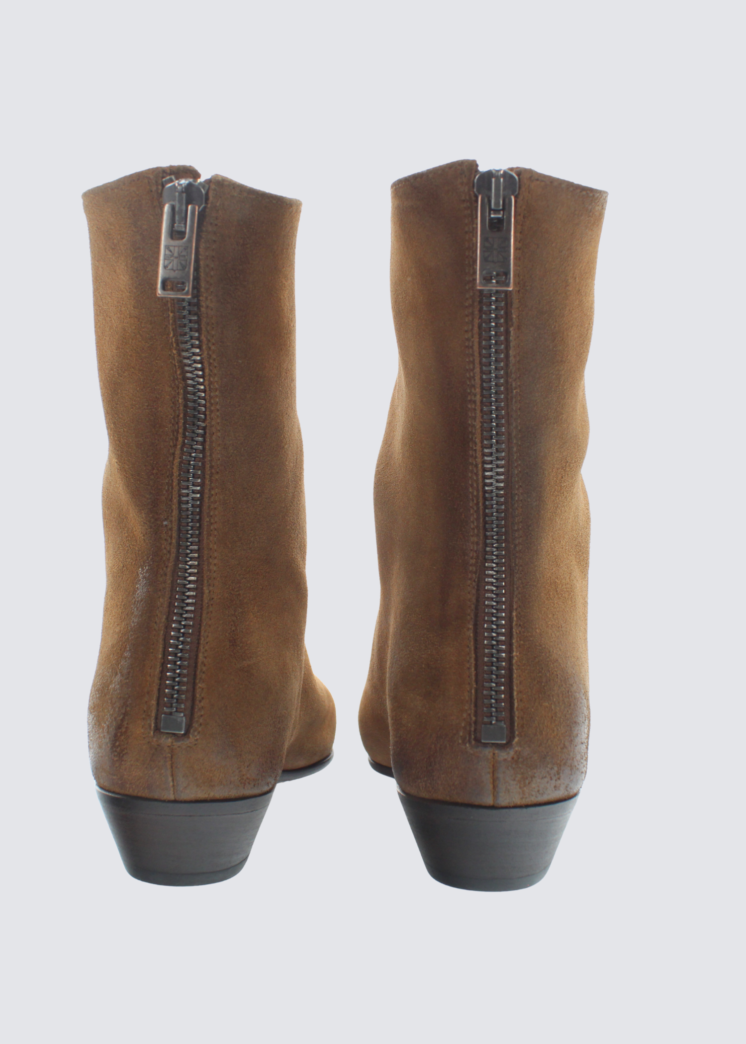 Suede, Brandy, Boots - Lindner Fashion