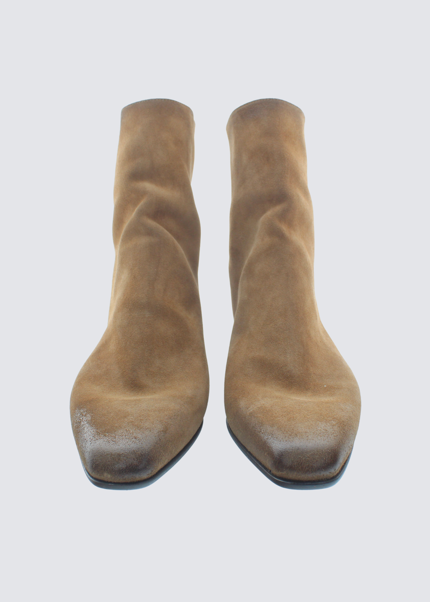 Suede, Brandy, Boots - Lindner Fashion