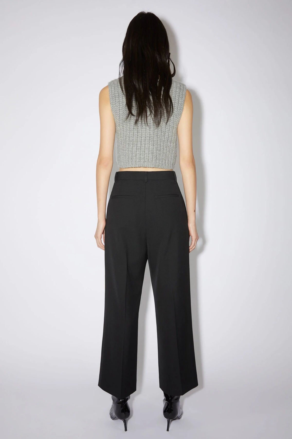 Suit Pants, Black, Hose - Lindner Fashion