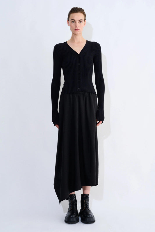 Suma, Black, Skirt - Lindner Fashion
