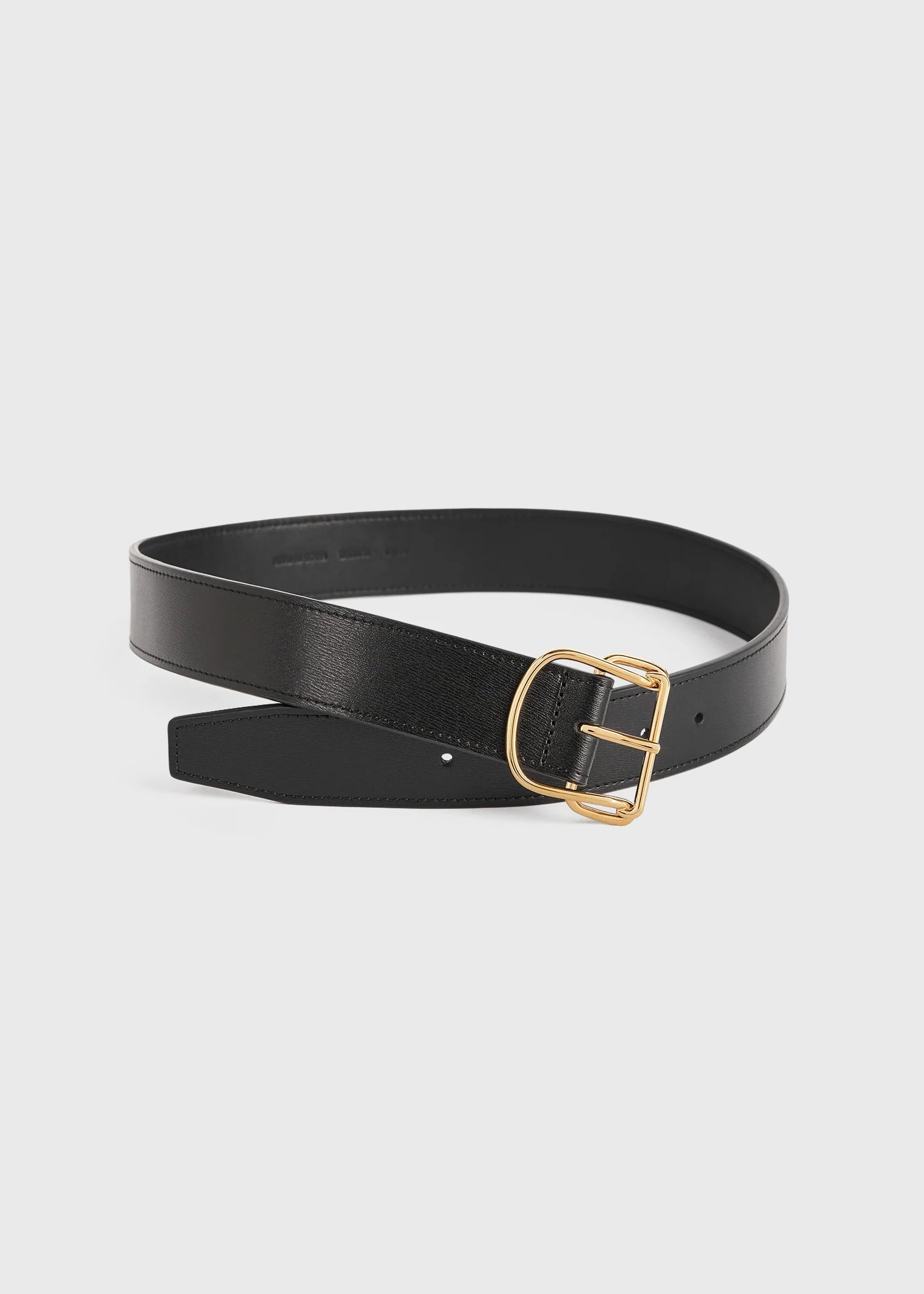 Swirl Belt, Black, Belt - Lindner Fashion