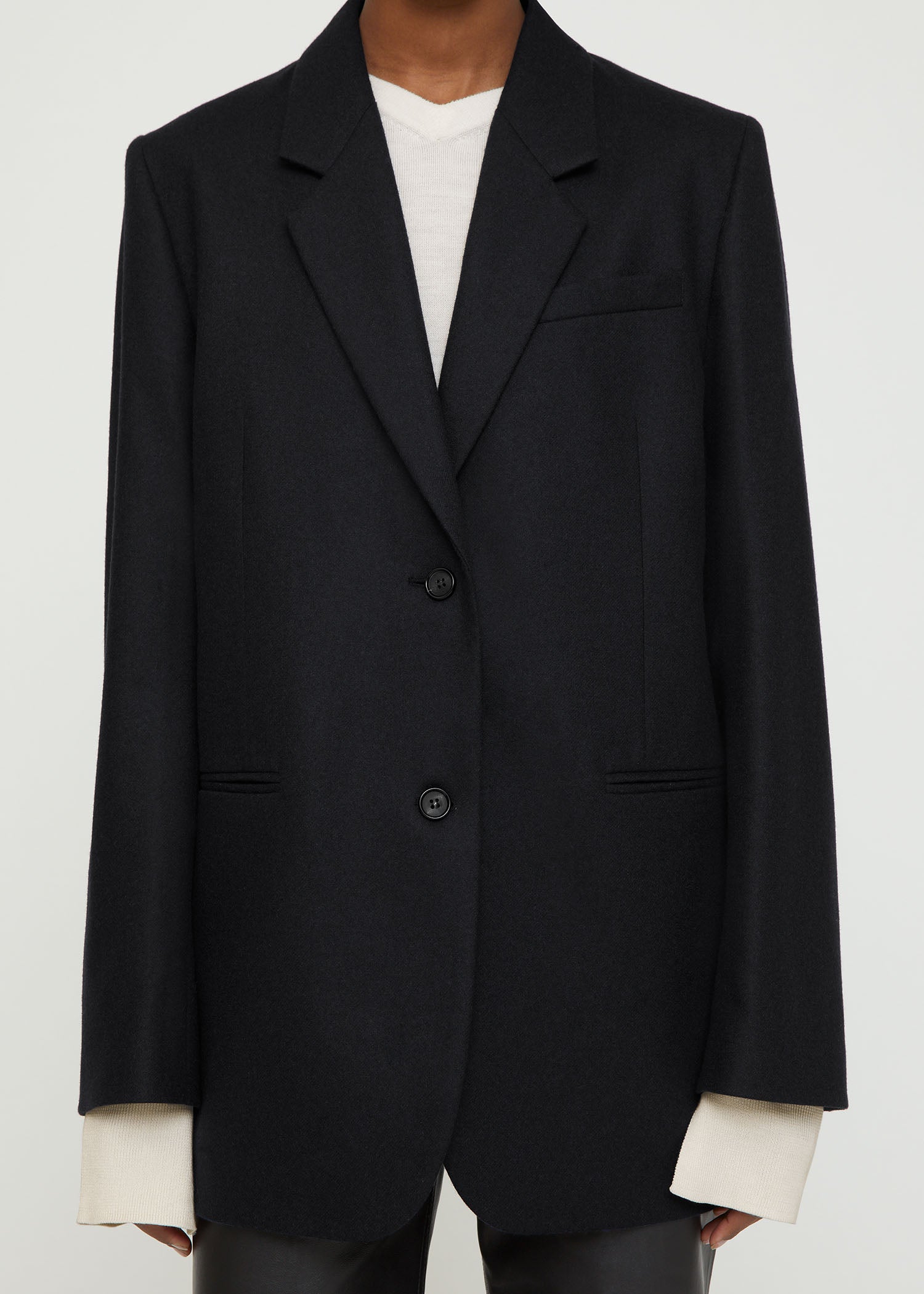 Tailored Suit, Black, Blazer - Lindner Fashion