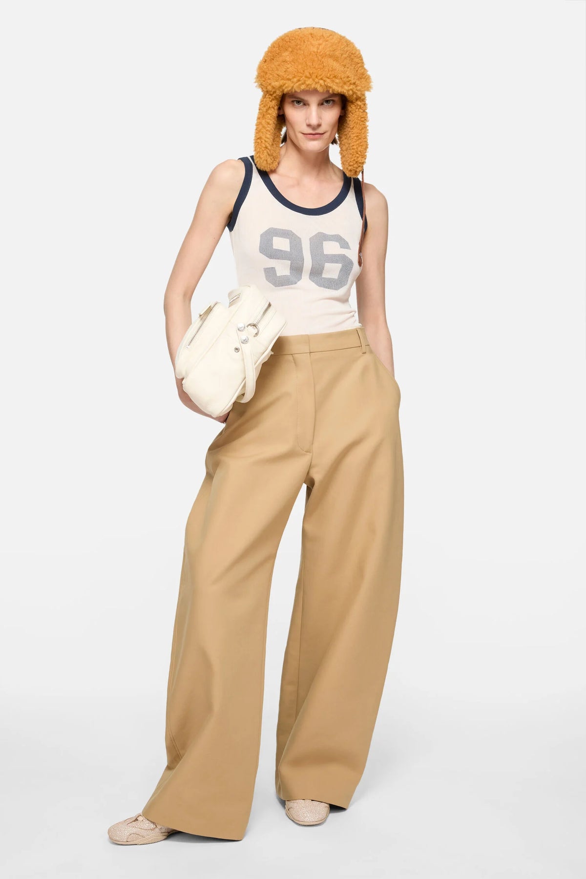 Tailoring, Beige, Hose - Lindner Fashion
