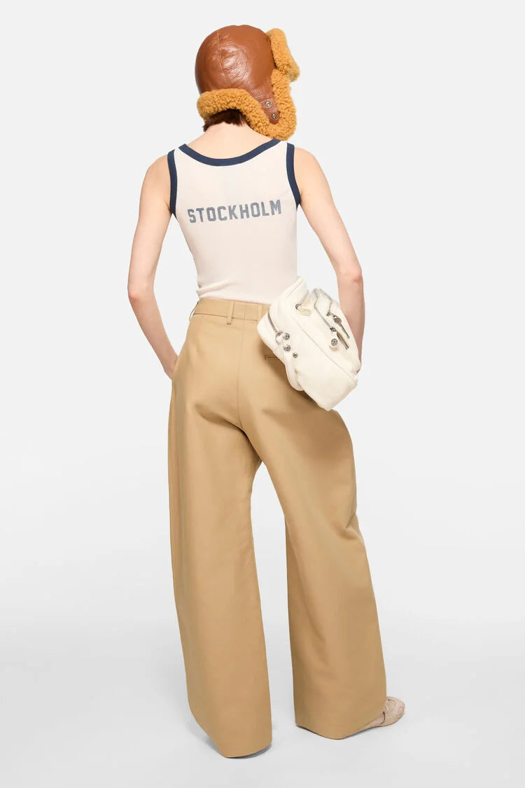 Tailoring, Beige, Hose - Lindner Fashion