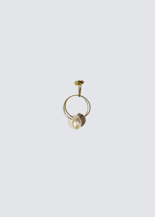 Tear Pearl, 18k vergoldetes 925 Sterling Silver, Ohrringe - Lindner Fashion