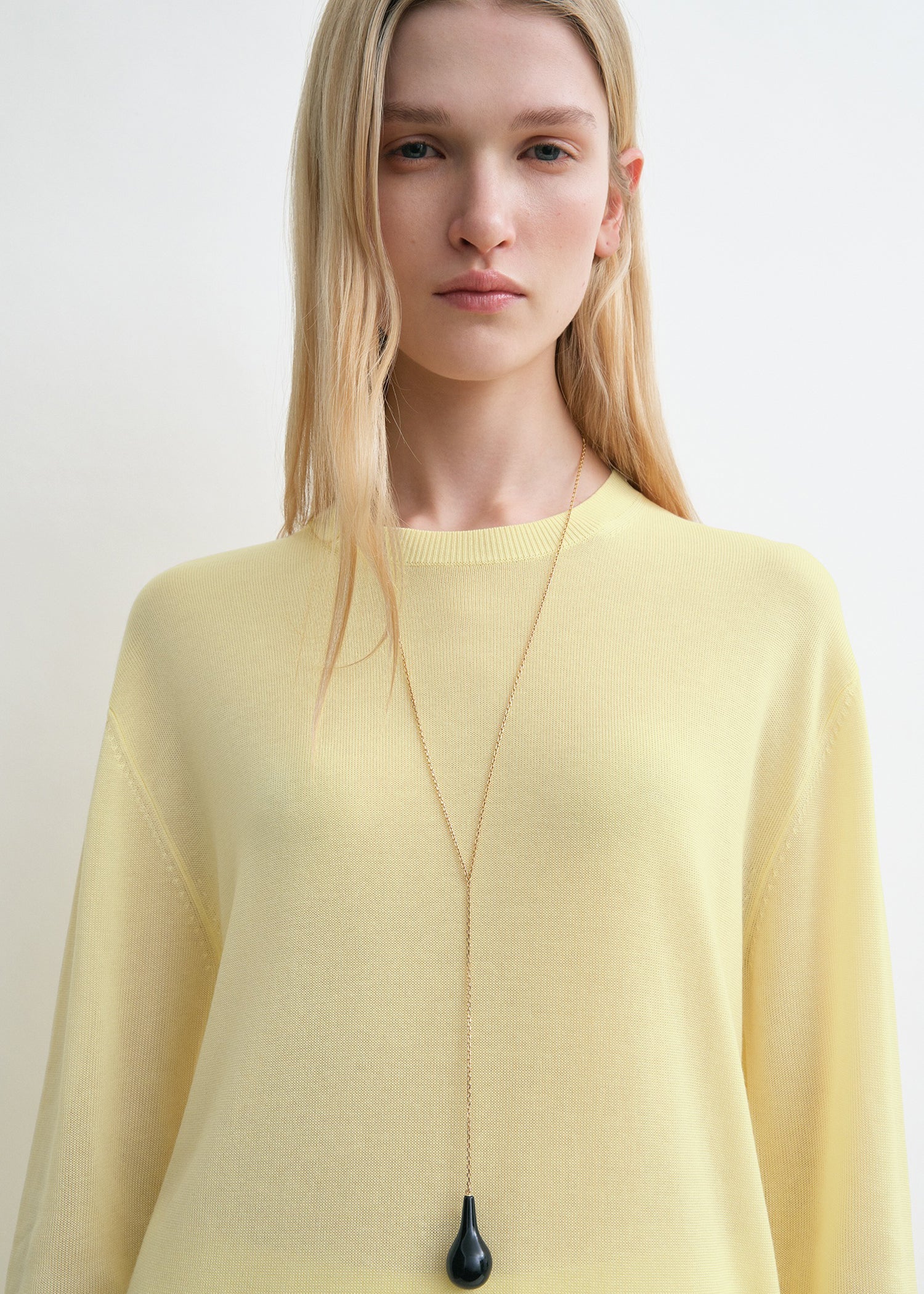 Tee Knit, Straw, Pullover - Lindner Fashion