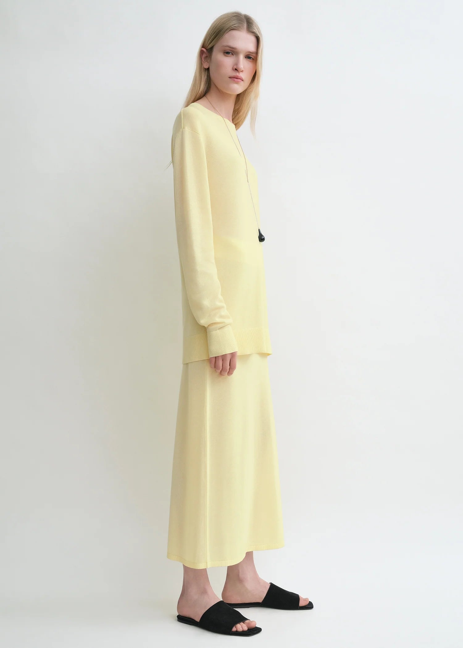 Tee Knit, Straw, Pullover - Lindner Fashion