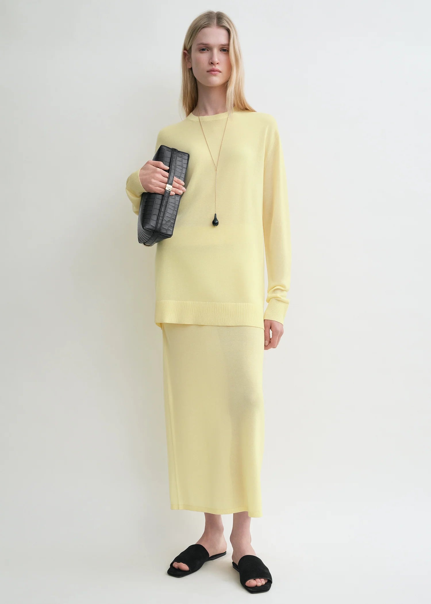 Tee Knit, Straw, Pullover - Lindner Fashion
