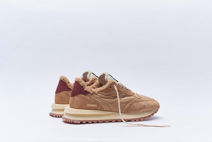 Tenkei Polar, Brown/Burgundy, Sneaker - Lindner Fashion