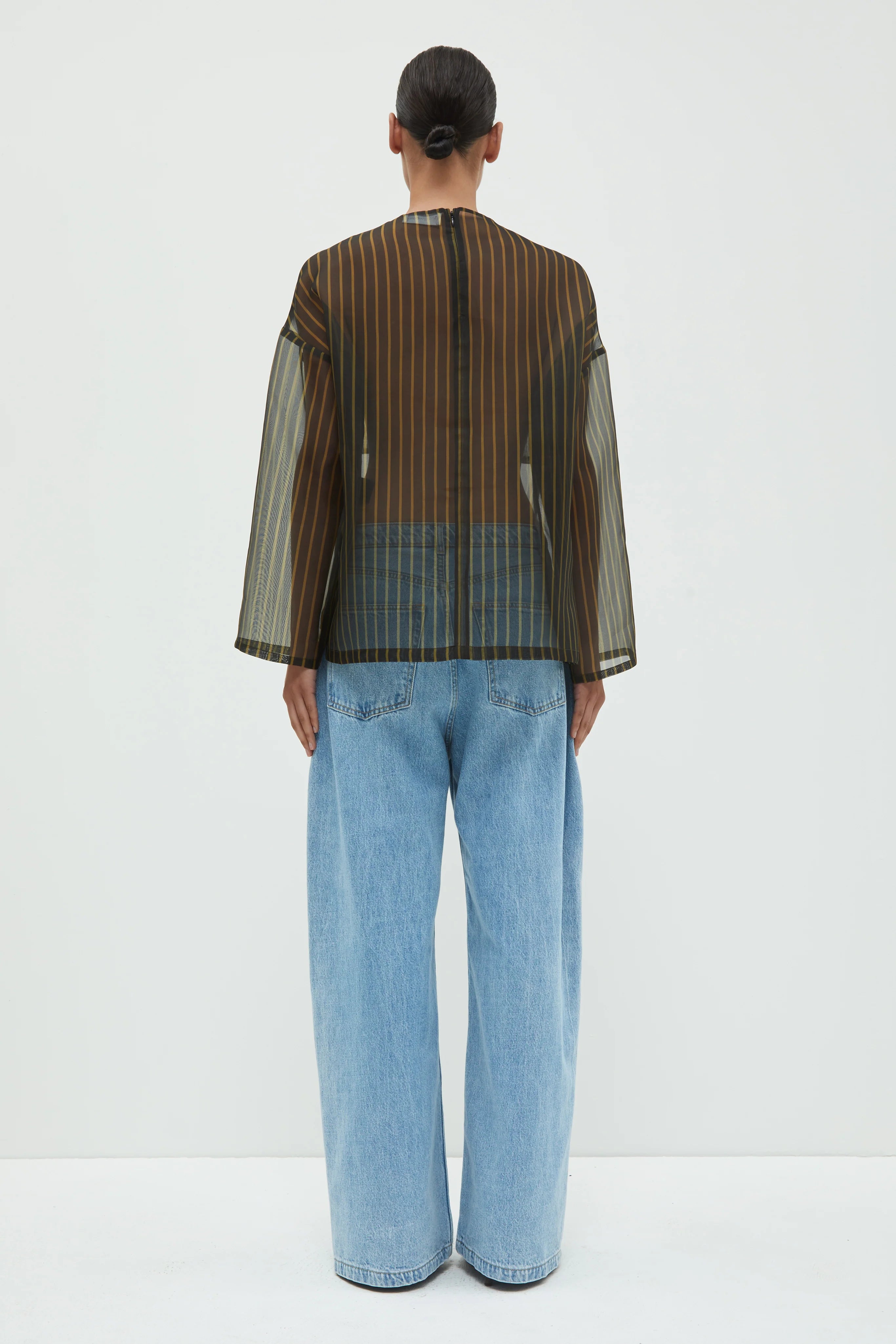 Tenoi, Blue Stripes, Bluse - Lindner Fashion