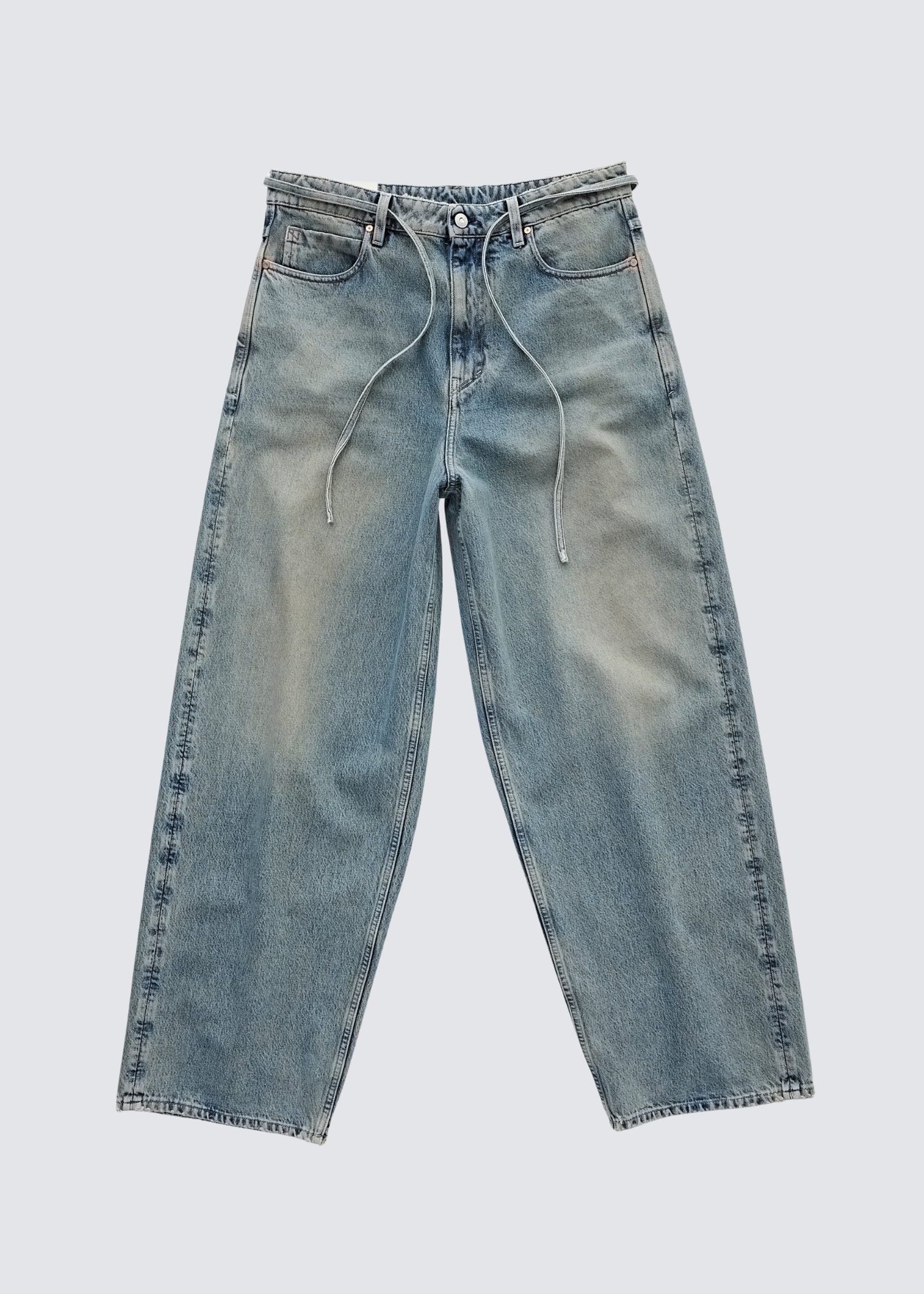 Tenue blaue Jeans aus Baumwolle - Flatshot