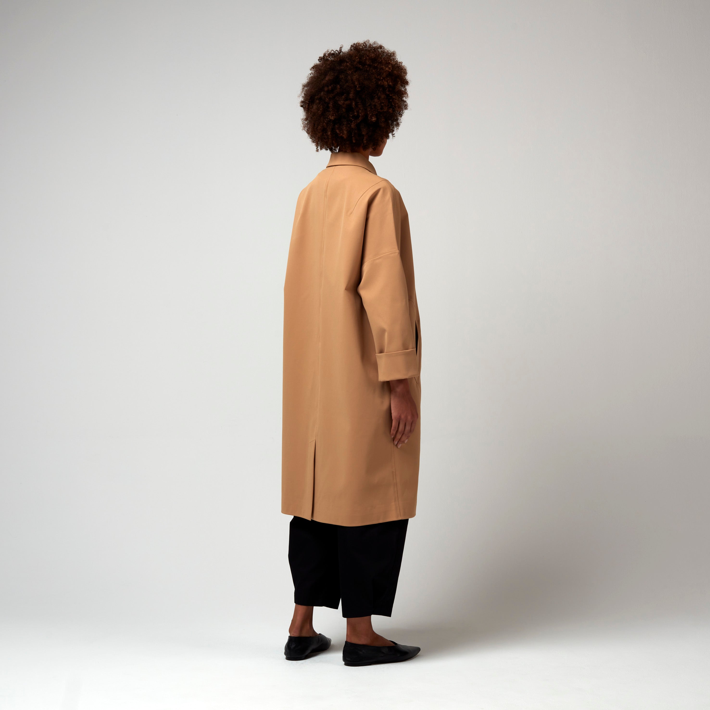 The Dry, Tan, Waterproof Coat - Lindner Fashion