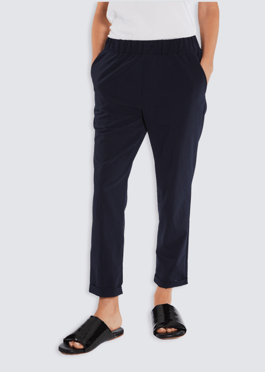 Toshi, Navy, Pants - Lindner Fashion