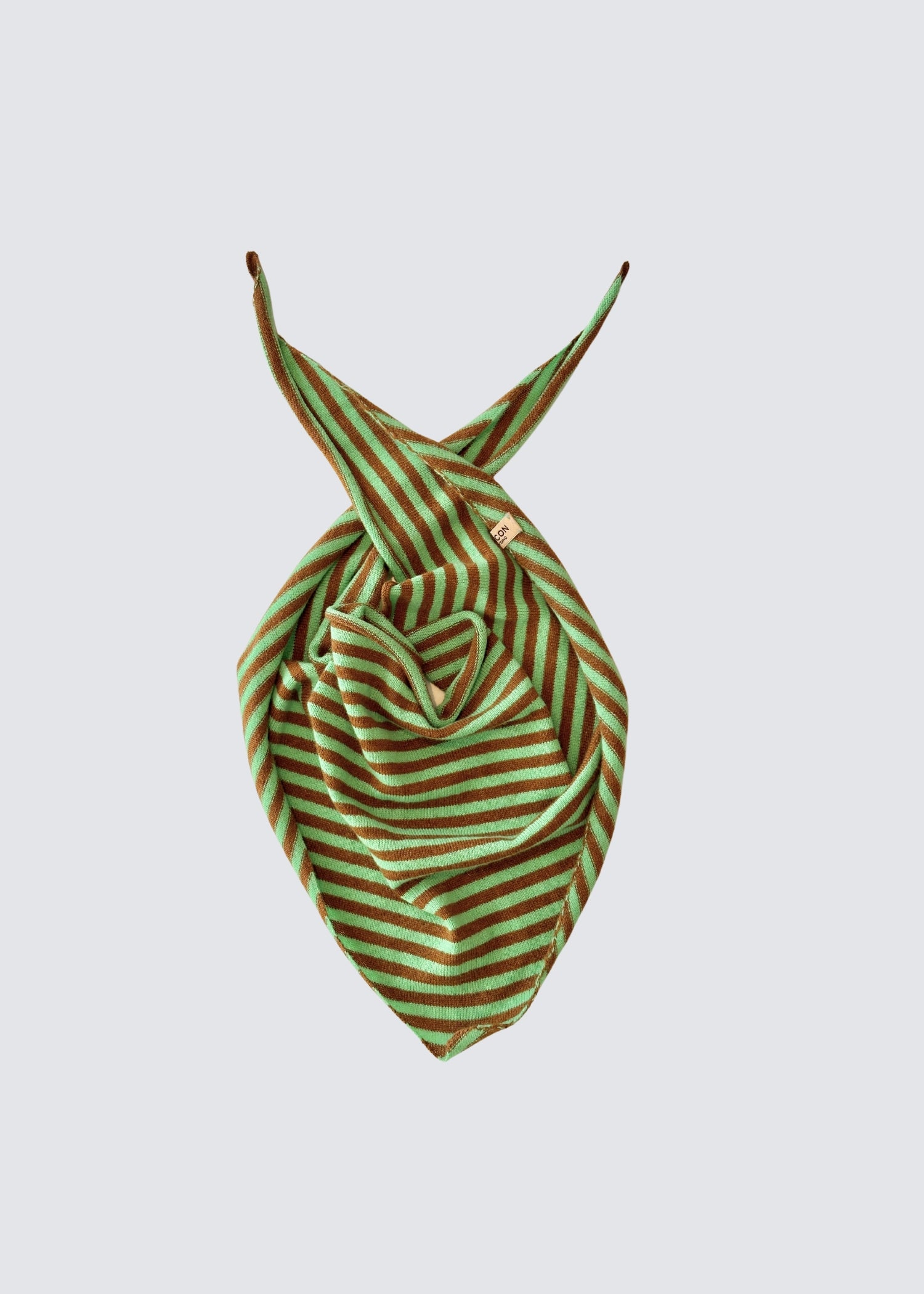 Triangle Soft Strand, Grün/Braun, Schal - Lindner Fashion