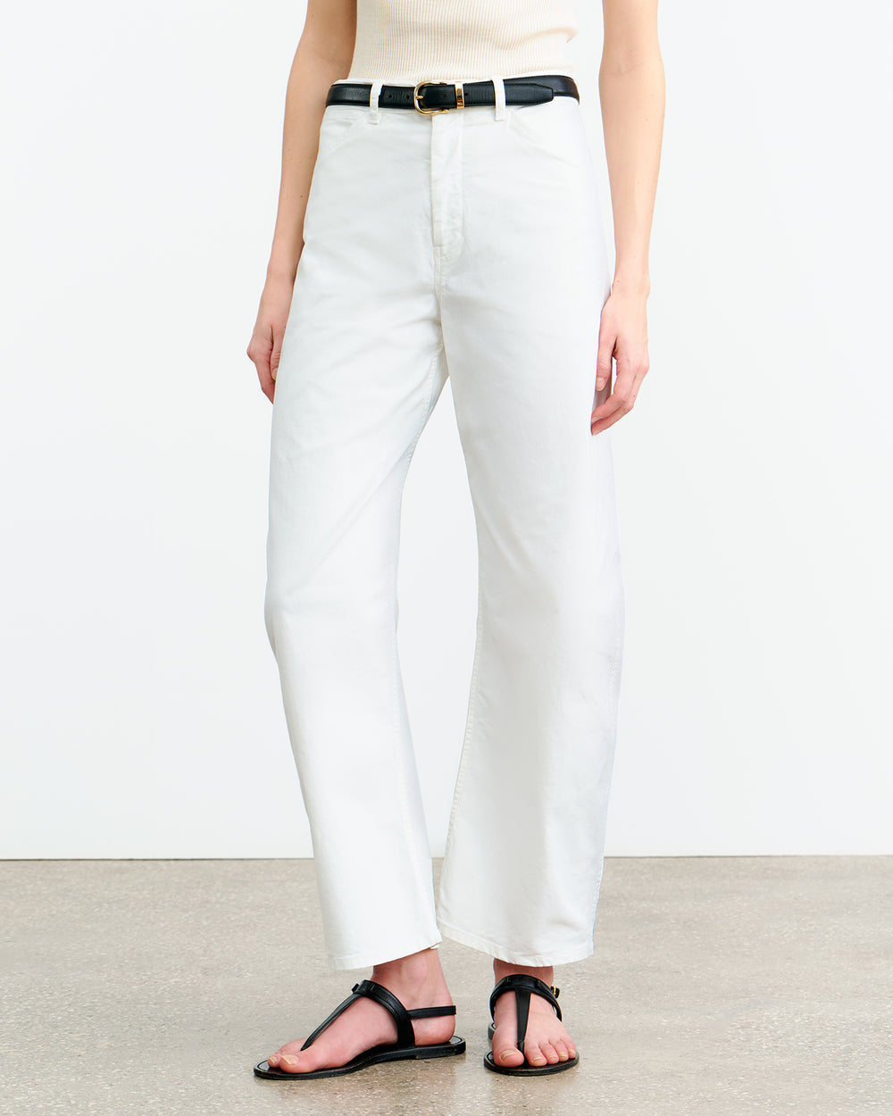 Tribeca, White, Hose - Lindner Fashion