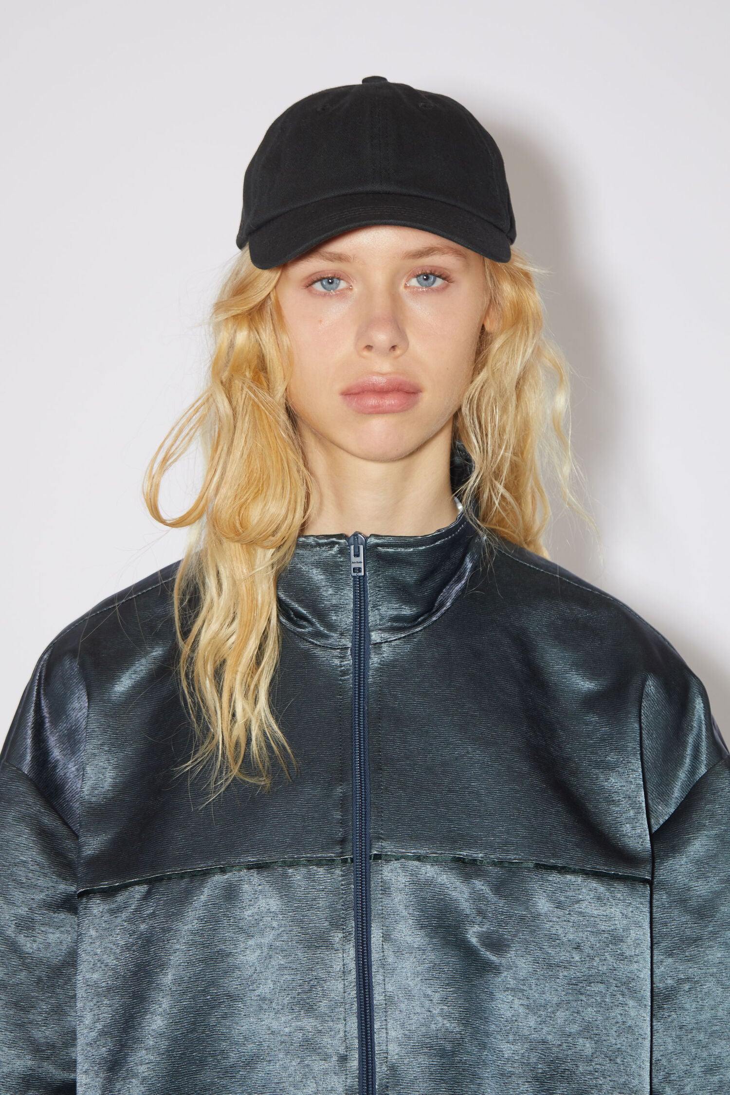 Twill, Black, Baseball-Cap - Lindner Fashion