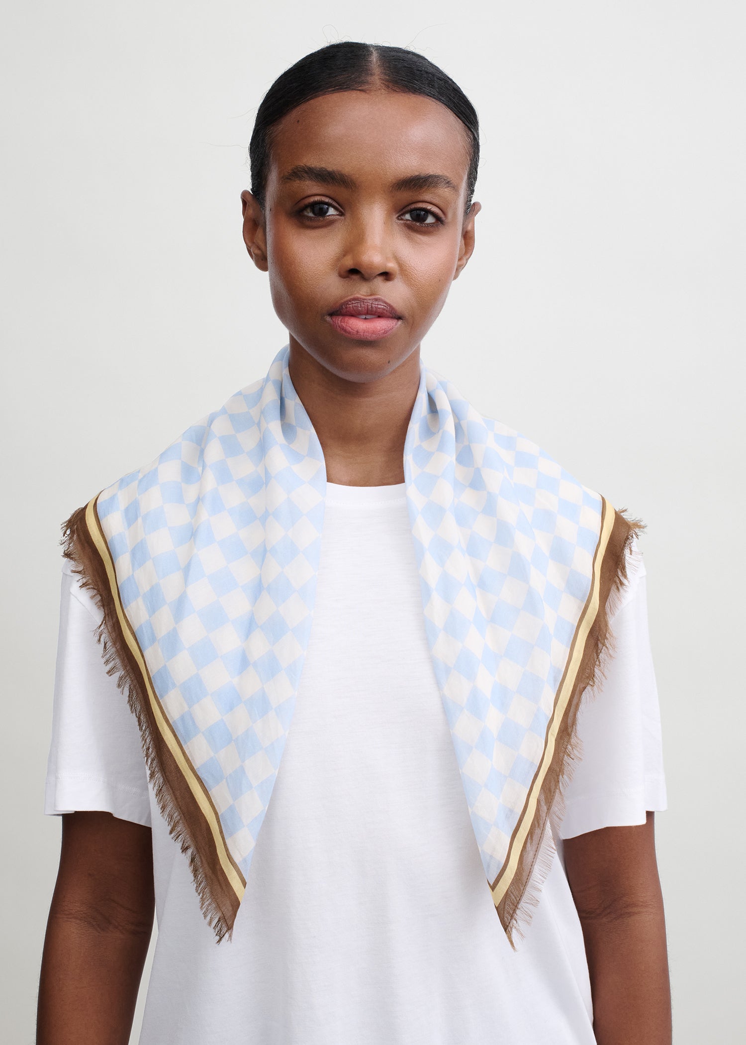Cotton Silk, Sky, Tuch