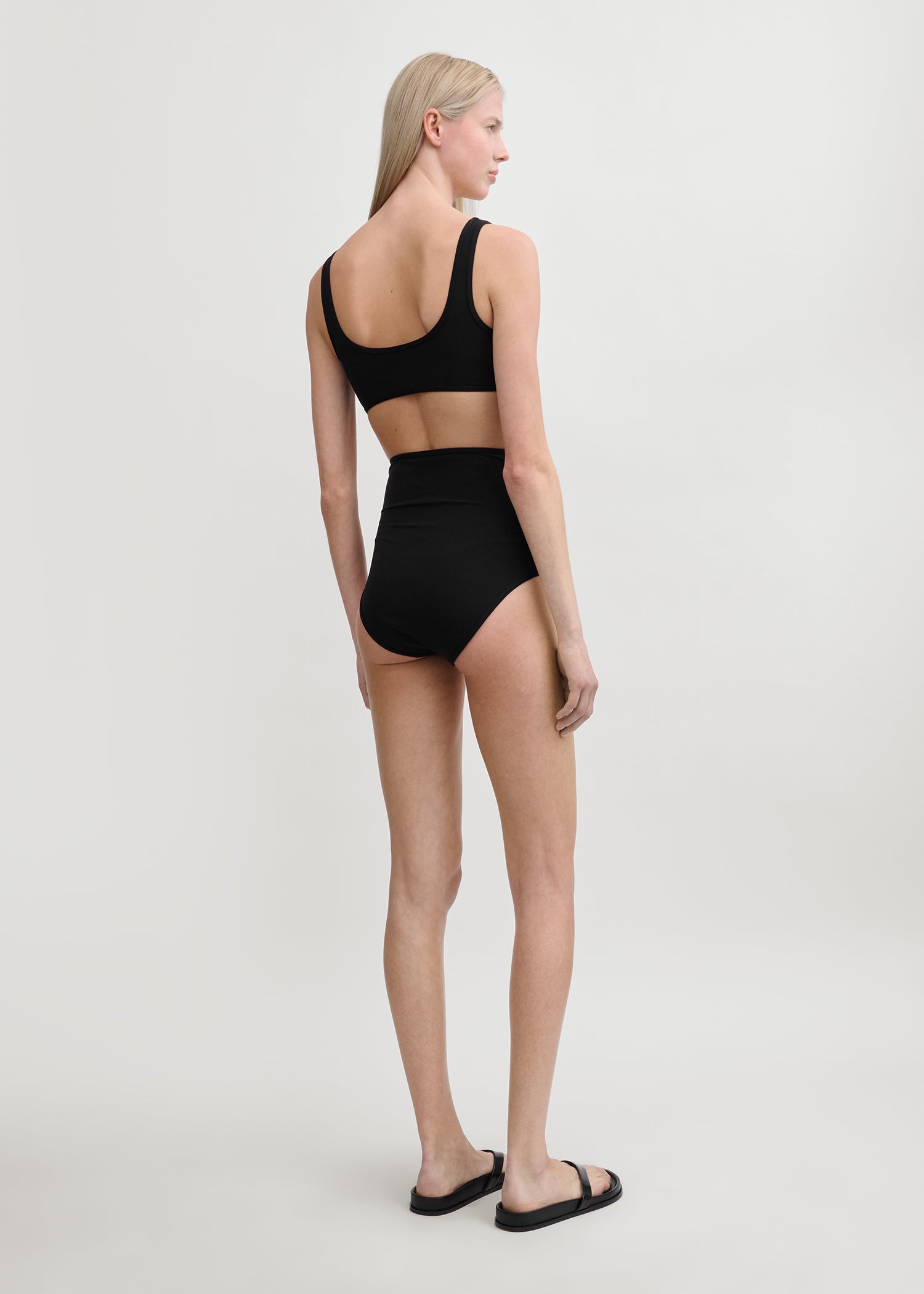 Stripe Edge, Light Hay, Bikini Bottom 