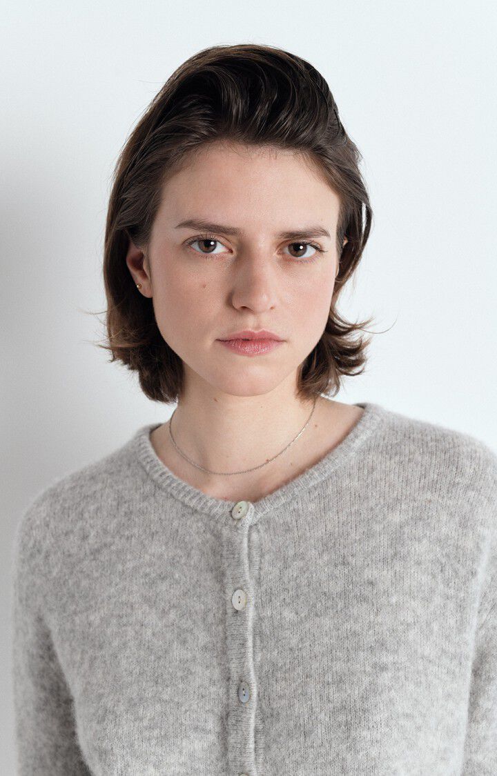 Vitow, Gris Clair, Cardigan - Lindner Fashion