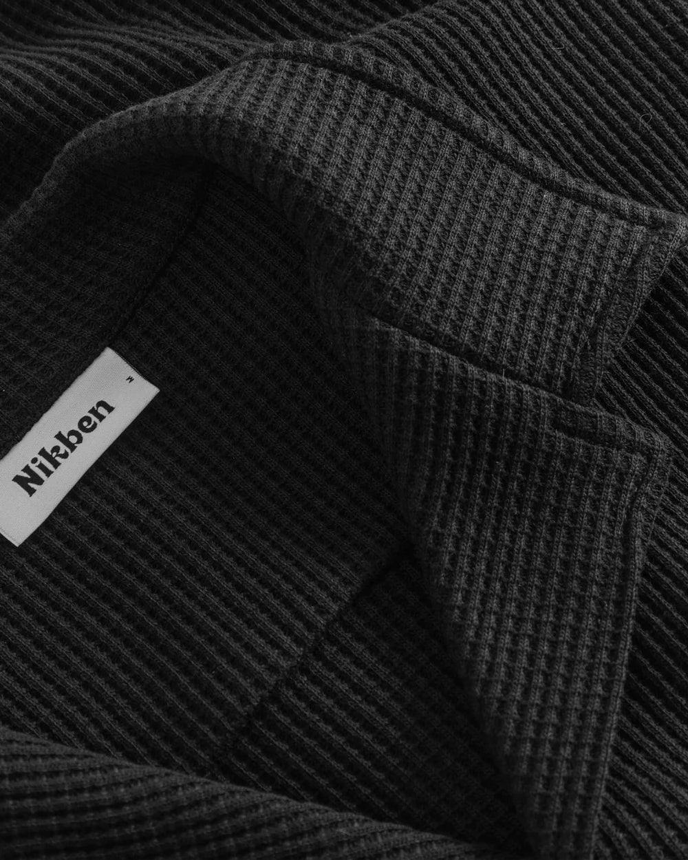 Waffel Havana, Black, Hemd - Lindner Fashion
