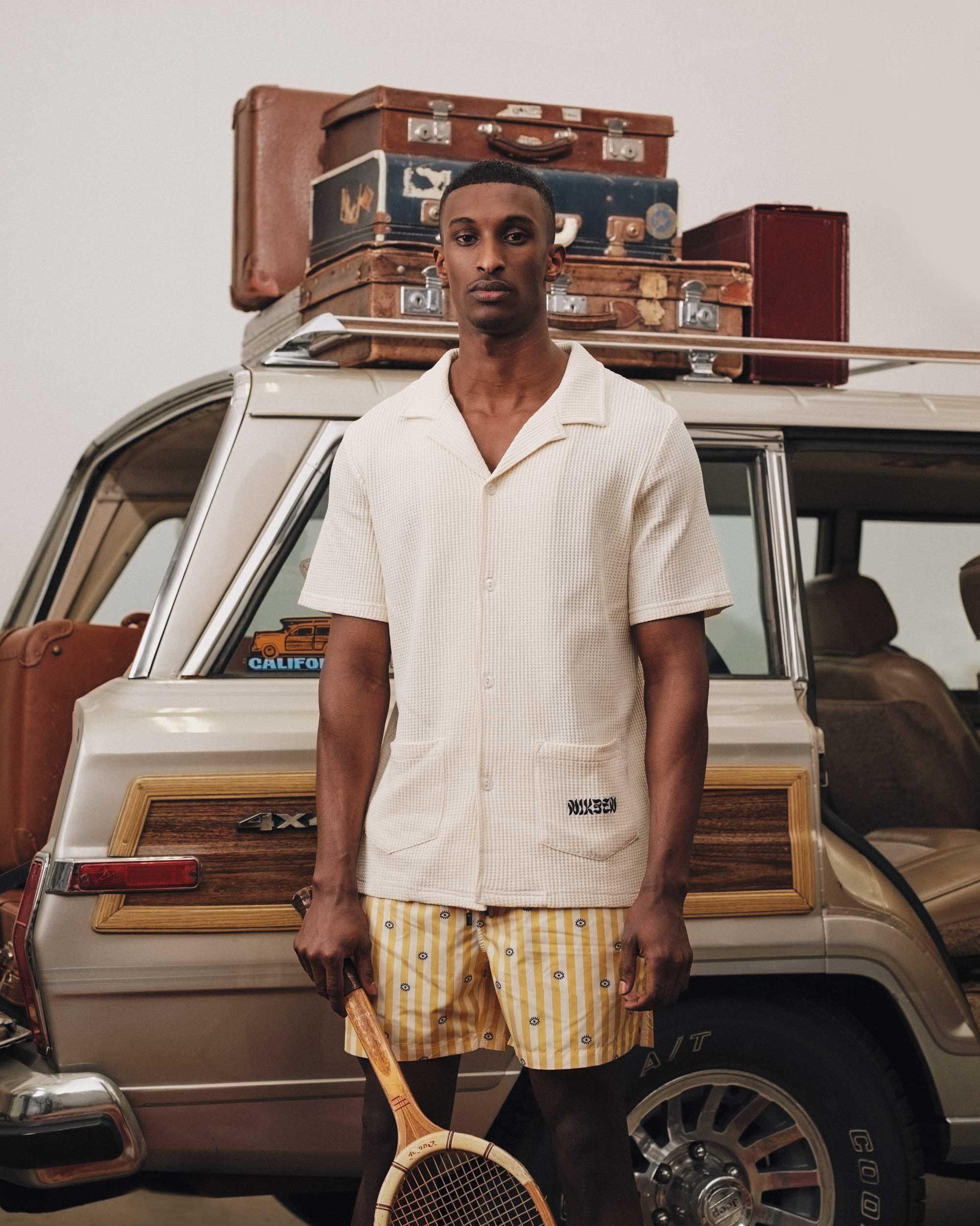 Waffel Havana, Vanilla, Hemd - Lindner Fashion